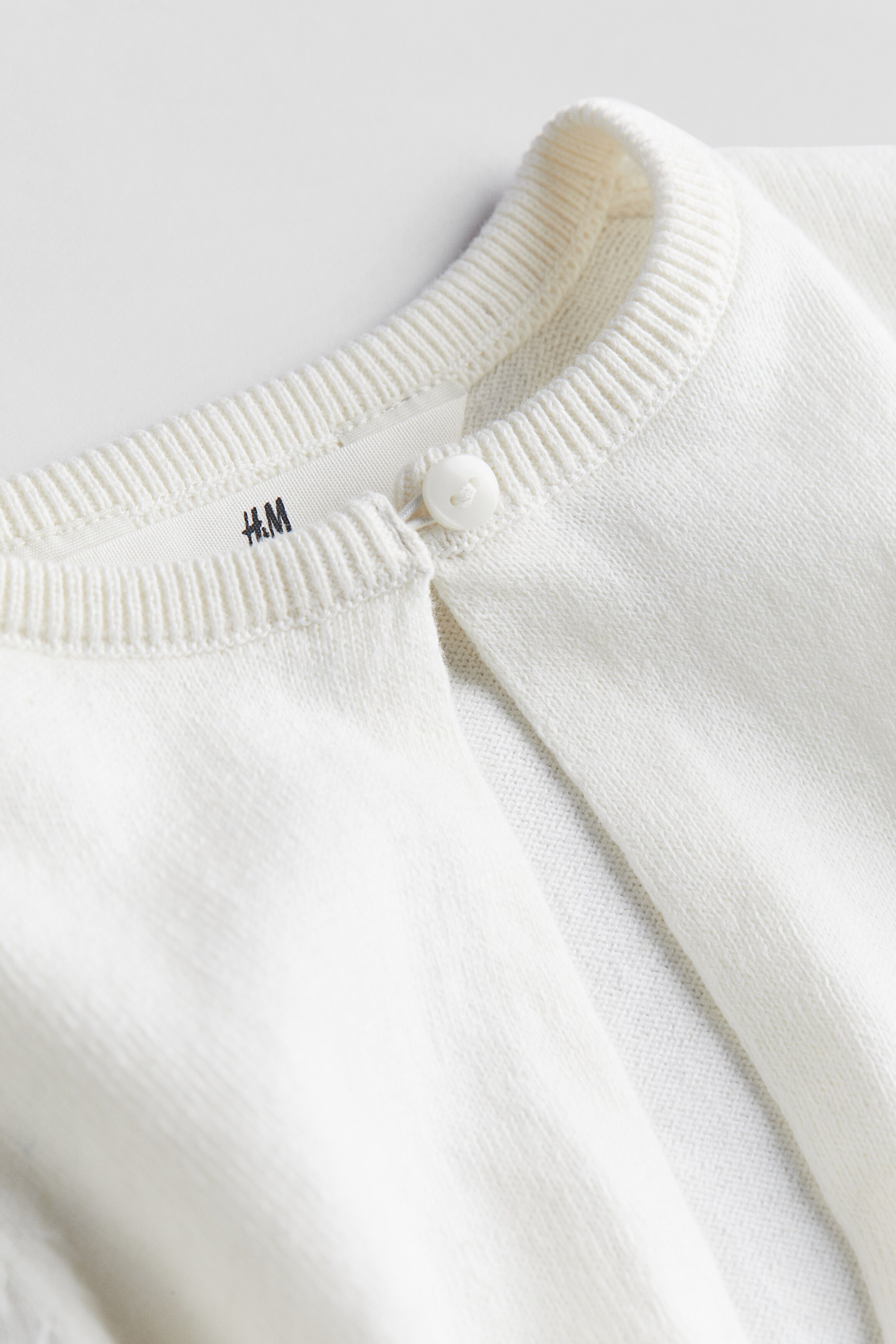 Merruny メルニー ボレロ ホワイト 2way ホワイト ファインニット