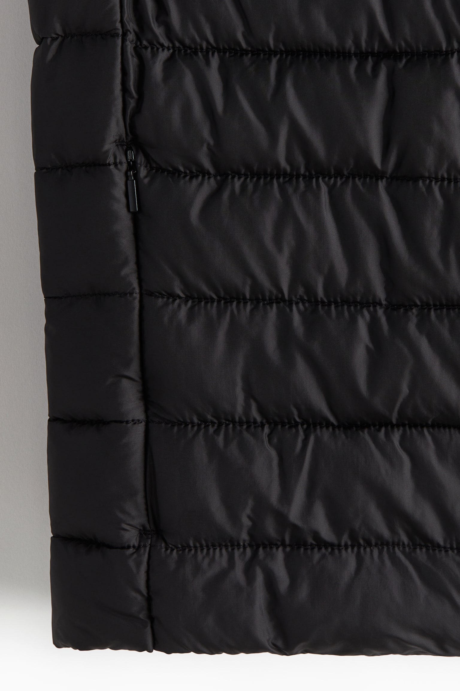 Slim Fit Lightweight puffer gilet - Black/Navy blue - 8