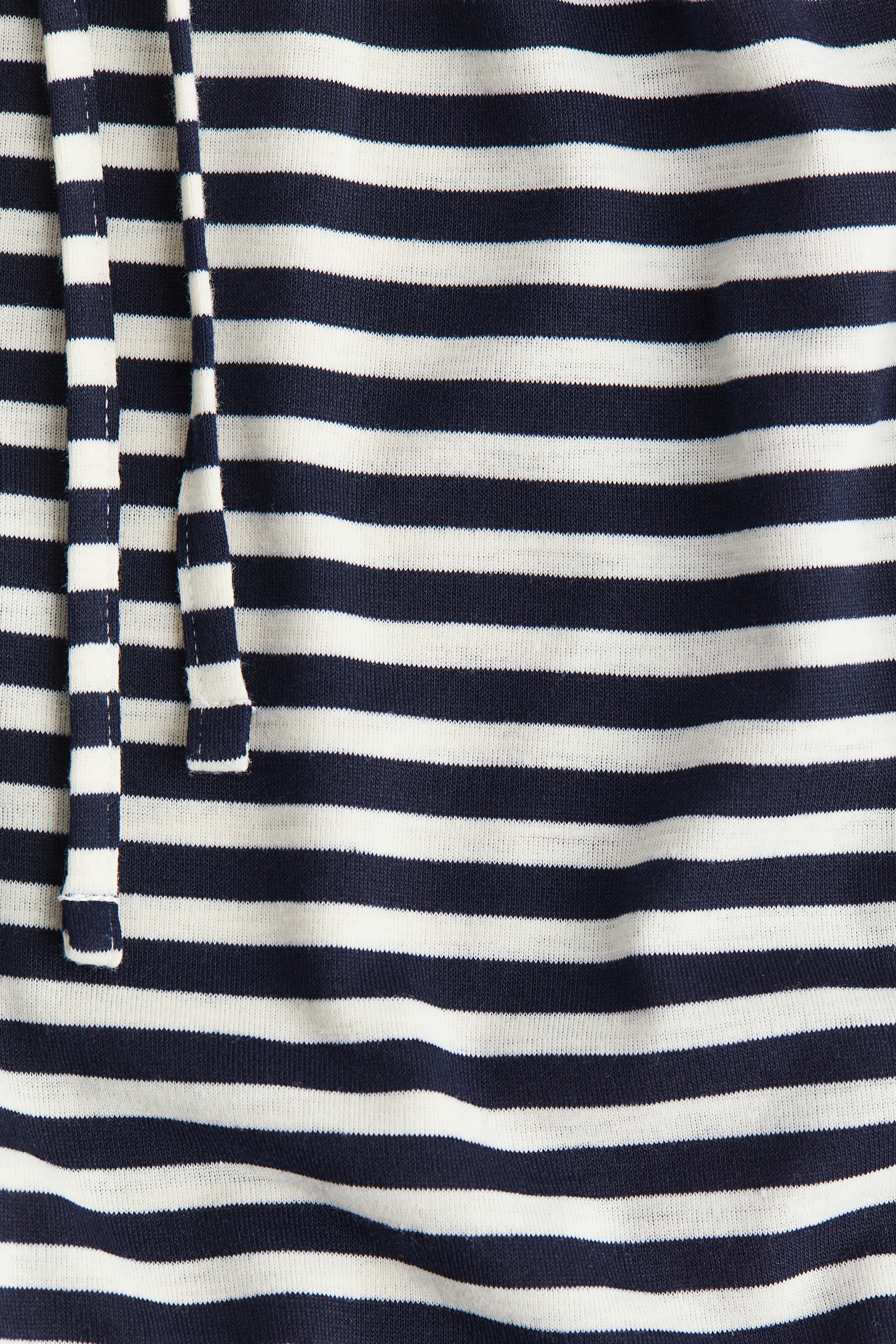 Straight drawstring trousers