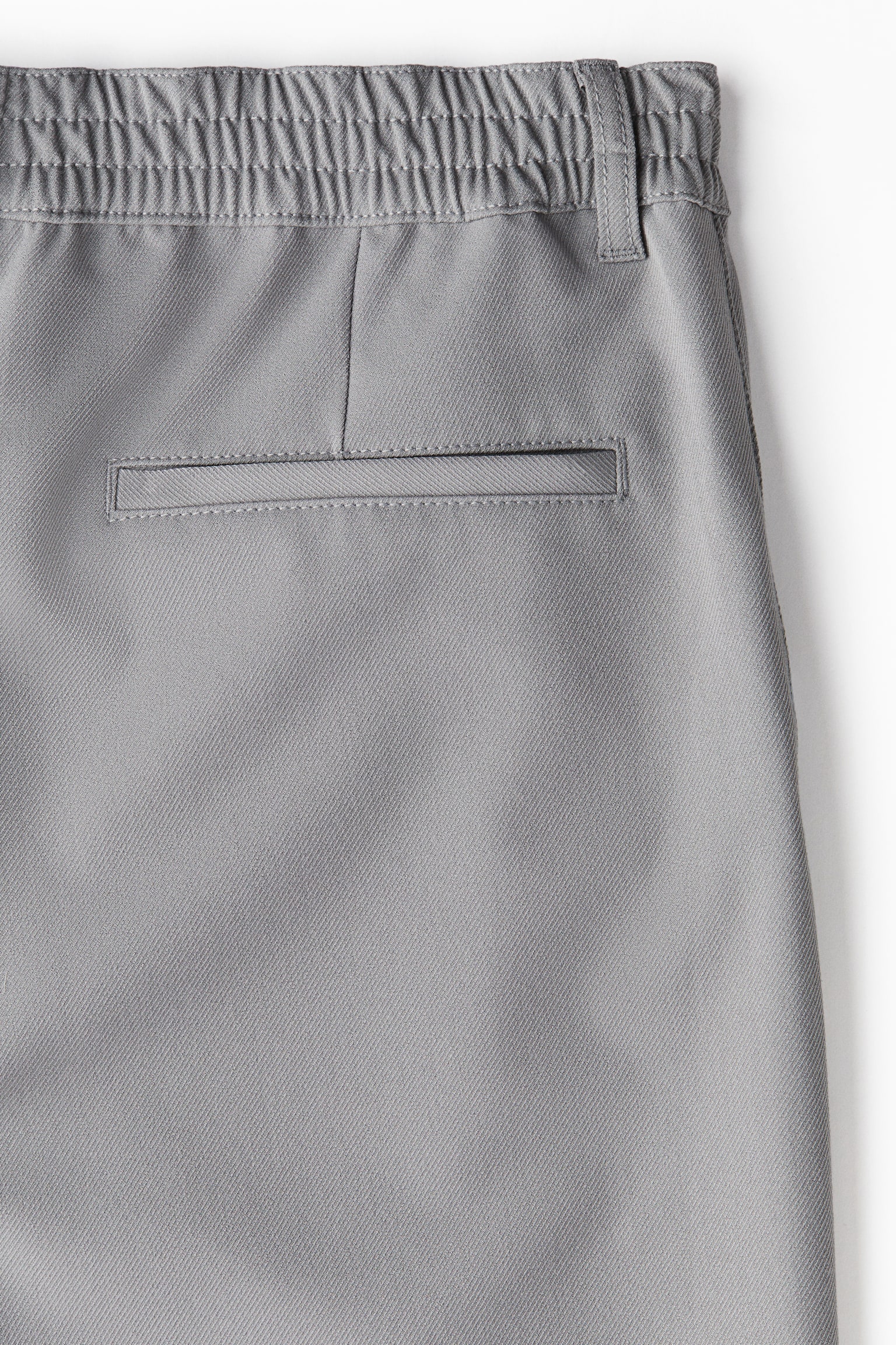 寬鬆長褲 - 灰色/黑色 - 4