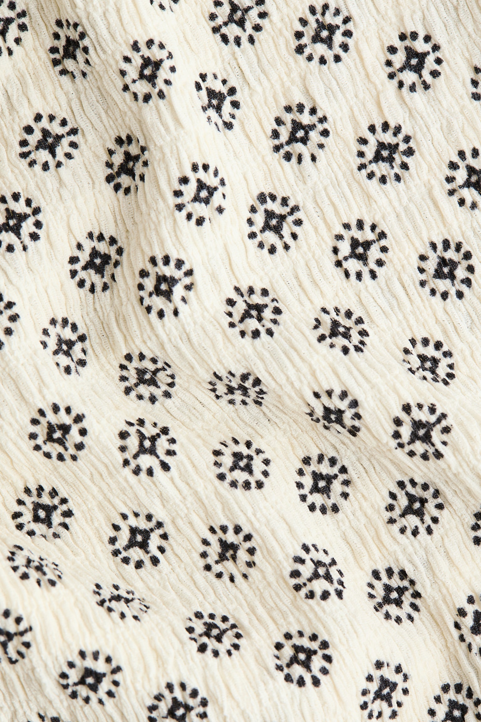 Jerseyhose mit Struktur - Cremefarben/Gemustert/Helles Mattgrün/Schwarz/Rosa/Schwarz/Weiss/Geblümt/Hellbeige - 2