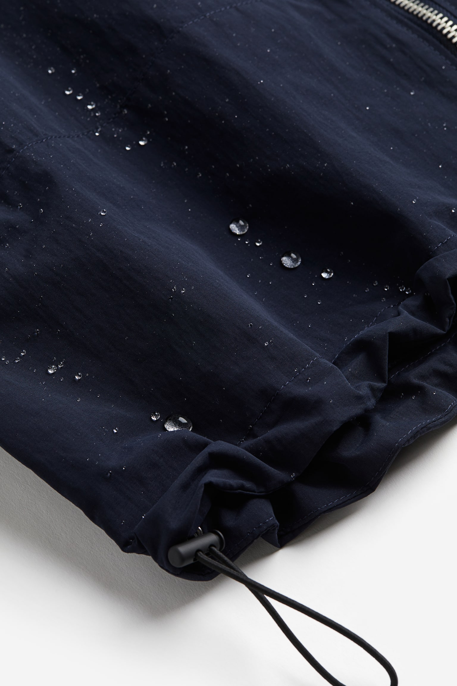 Water-repellent windbreaker - Navy blue - 4