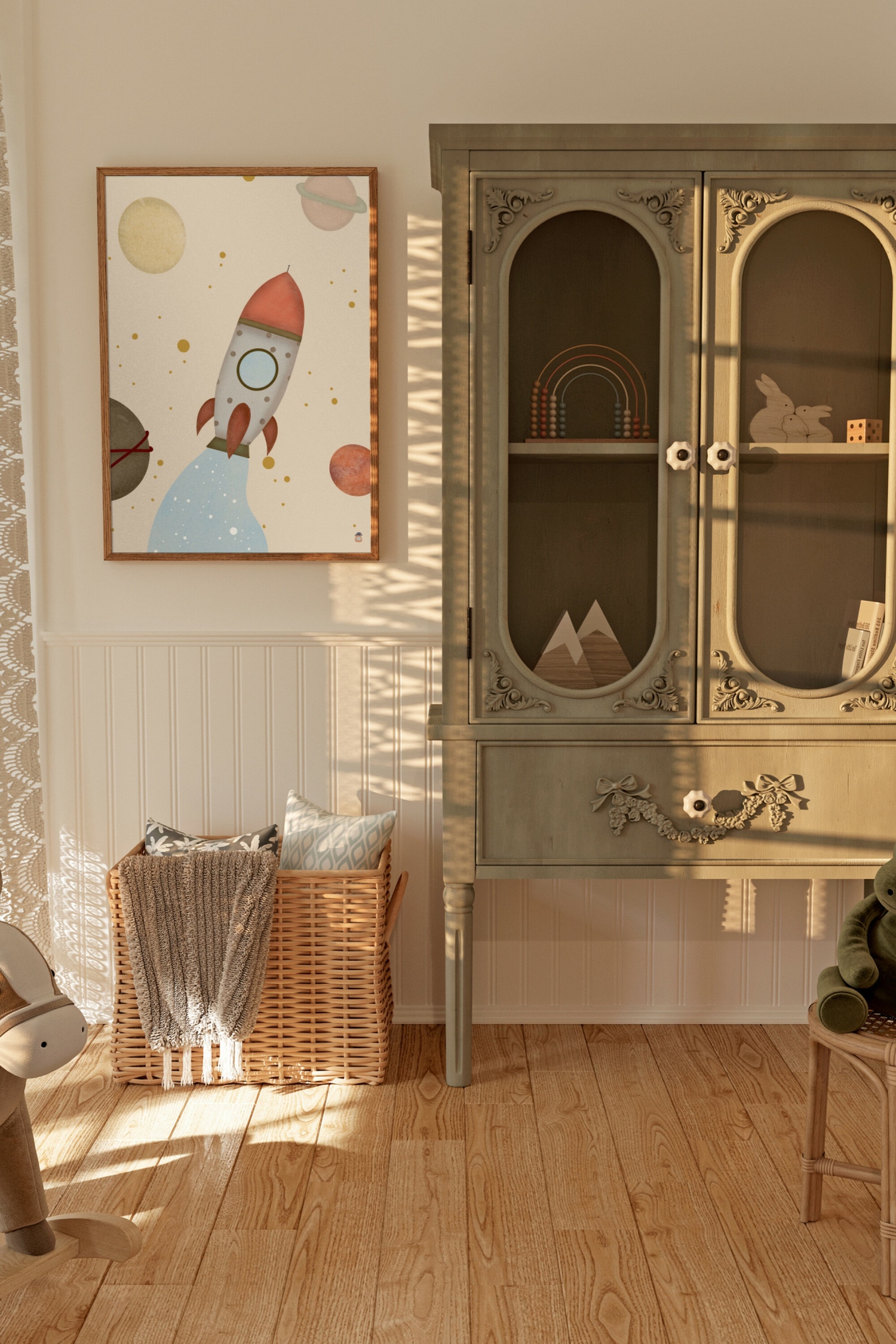 Rumle Rumskib - Spielzeugrakete