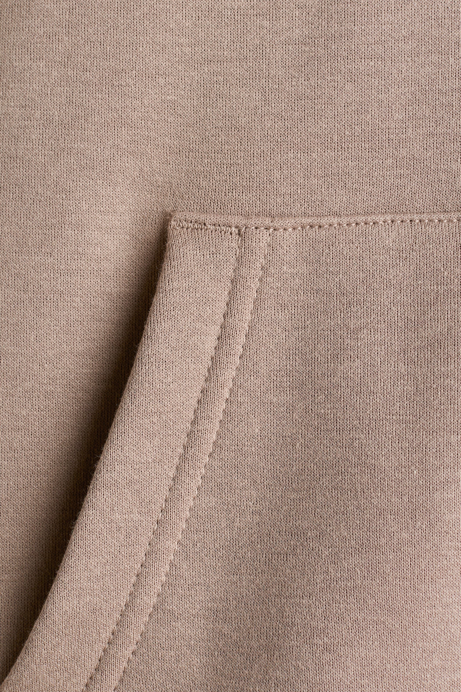 Детское худи H&M Brushed-Inside, цвет: Бежевый — фото 4