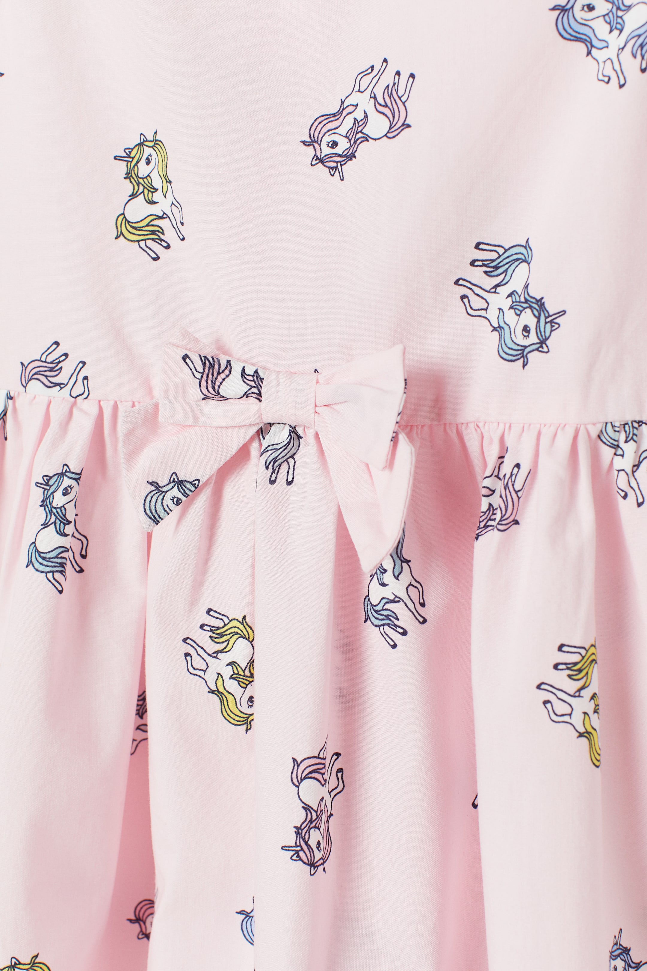 Größeres Bild ansehen: Baumwollkleid - Hellrosa/Einhörner - Kids | H&M DE 2