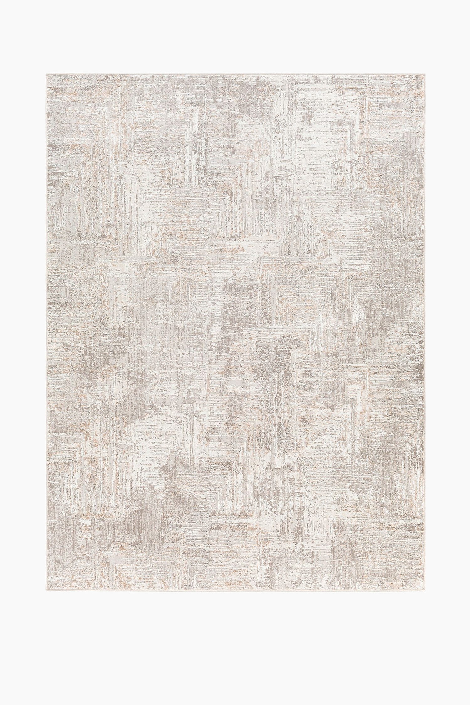 Allegro Abstract Modern Marble Rug - Beige