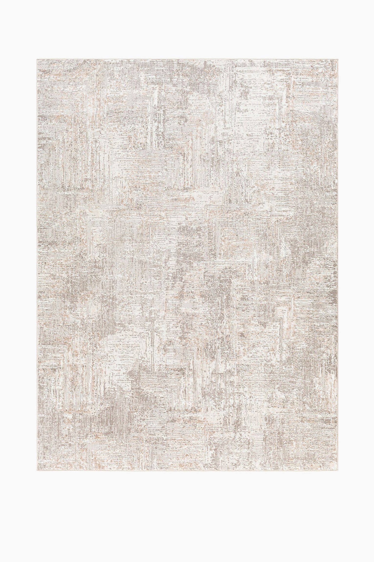 Allegro Abstract Modern Marble Rug - Beige - 1