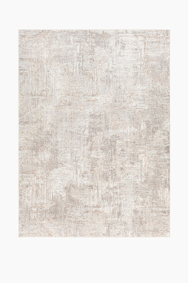 Allegro Abstract Modern Marble Rug - Beige - 1