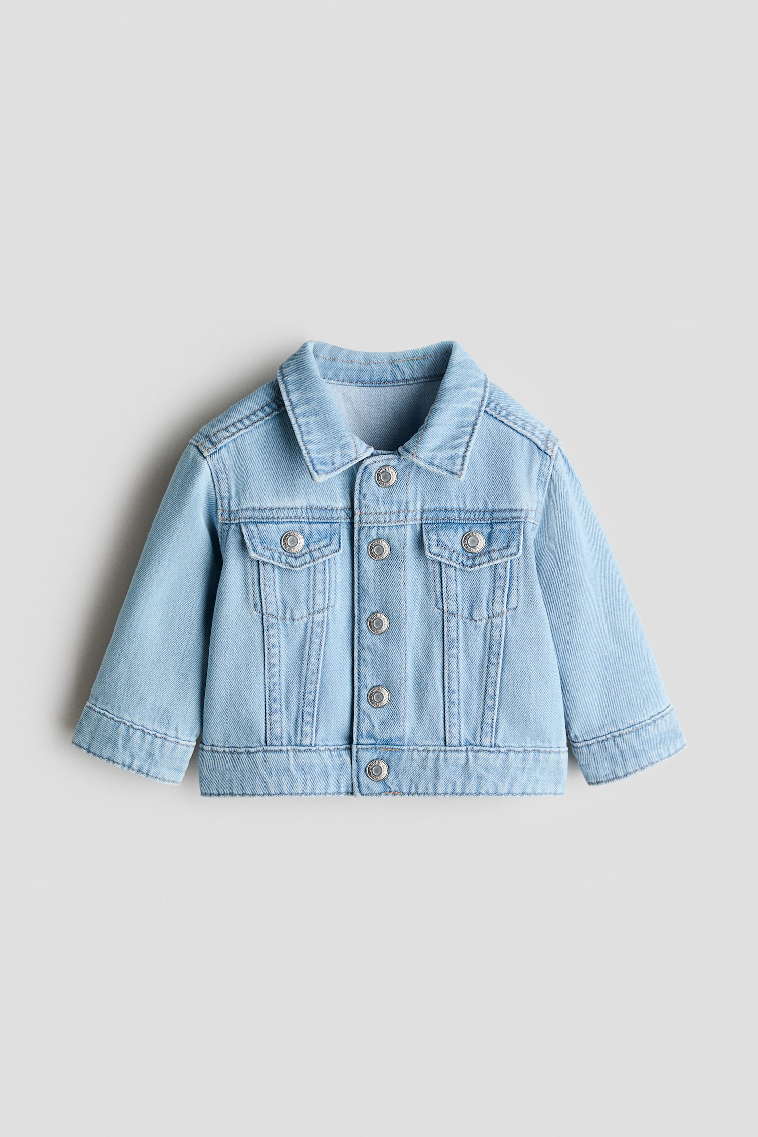 Jeansjacke - Helles Denimblau/Denimblau/Helles Denimgrau/Denimblau/Weiß