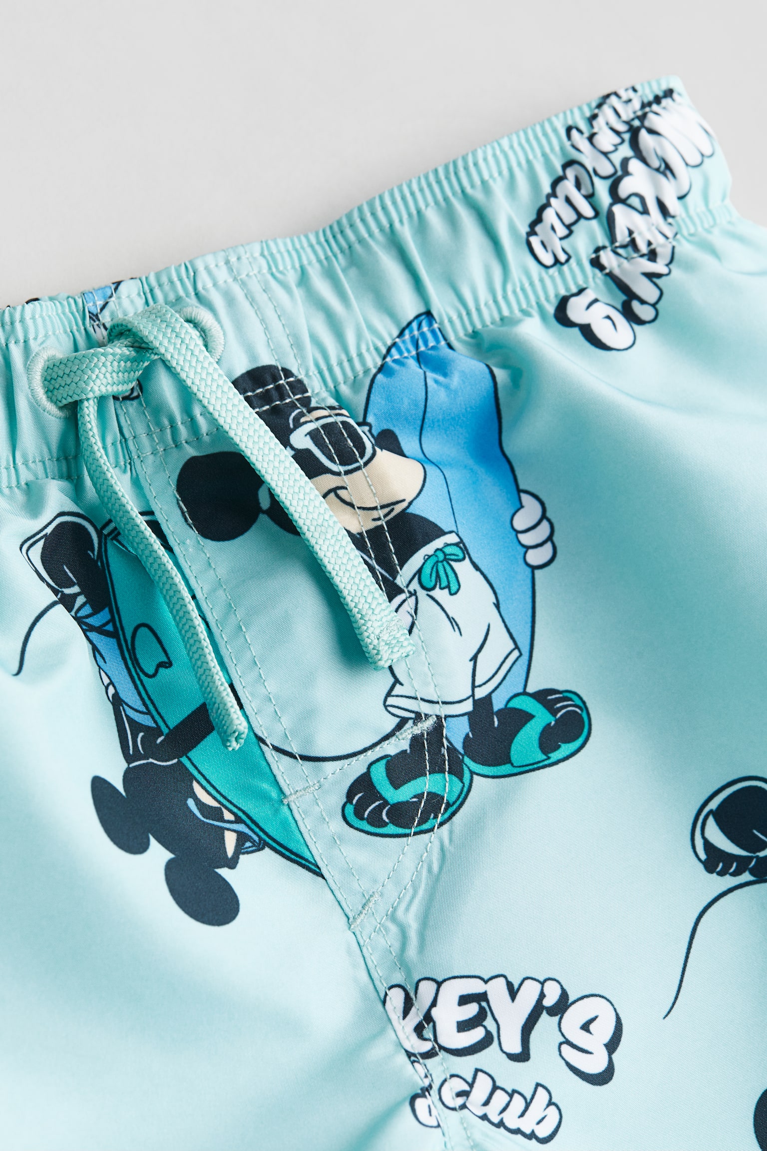 Pattern Boardshorts - Turquoise/Mickey Mouse/Turquoise/Mickey Mouse - 2