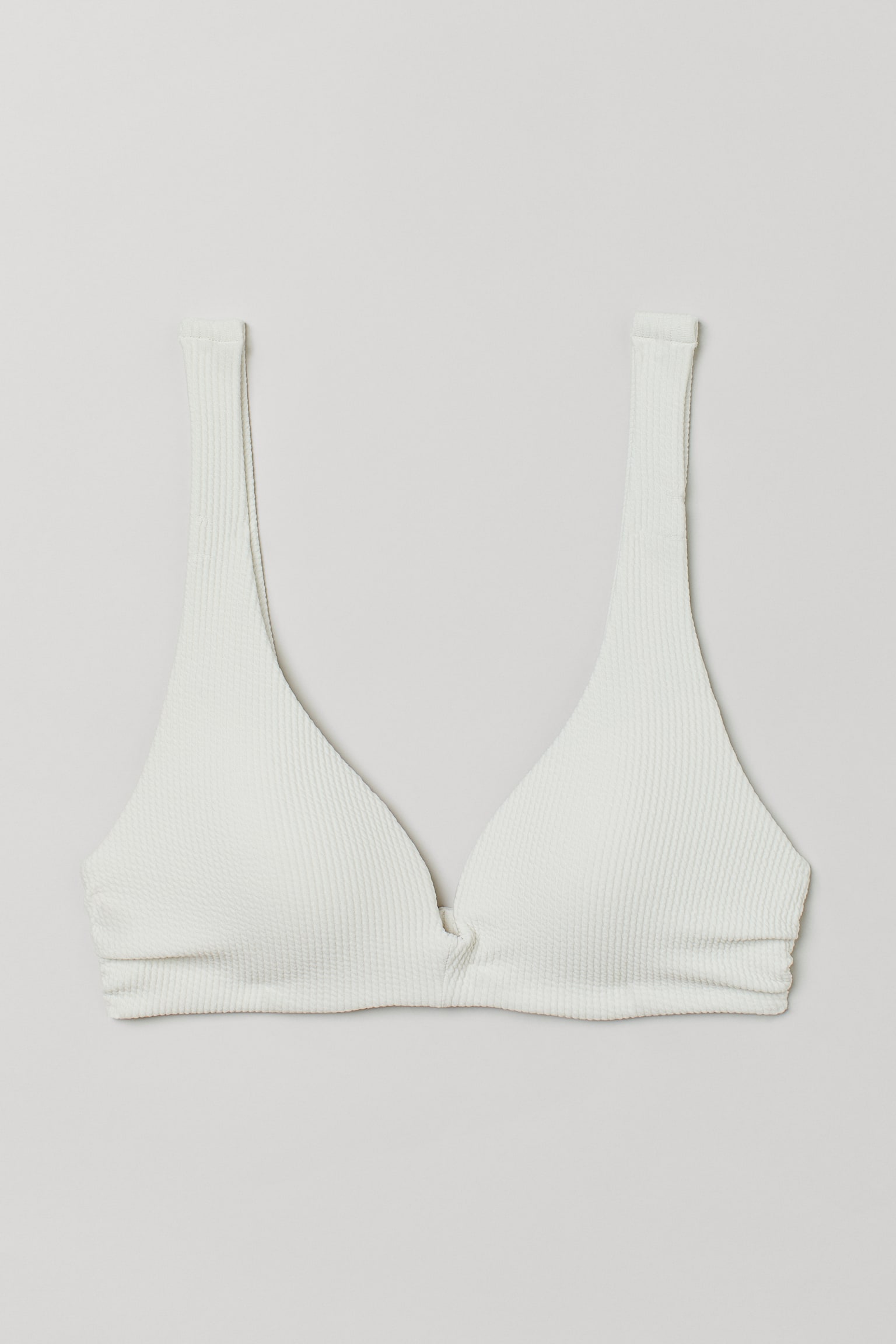 Bikinová podprsenka push-up - Bílá - 1