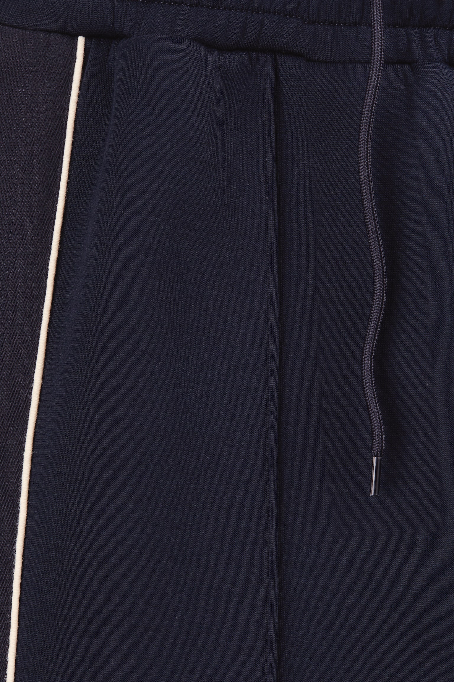 Rozszerzane spodnie sportowe Regular Fit - Ciemnoniebieski - 8