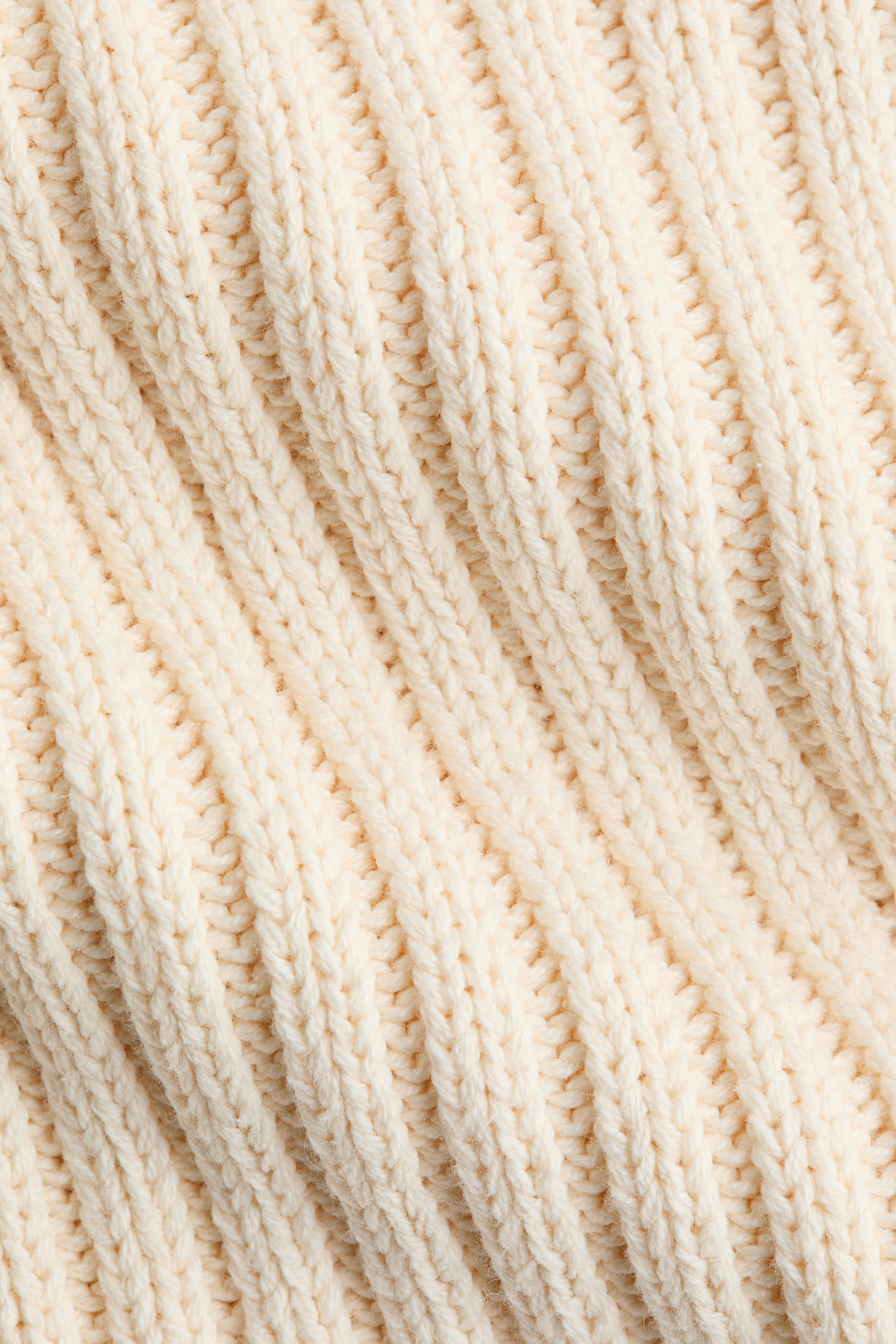 Chandail en tricot côtelé
