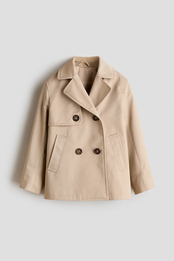 Женский короткий тренч H&M