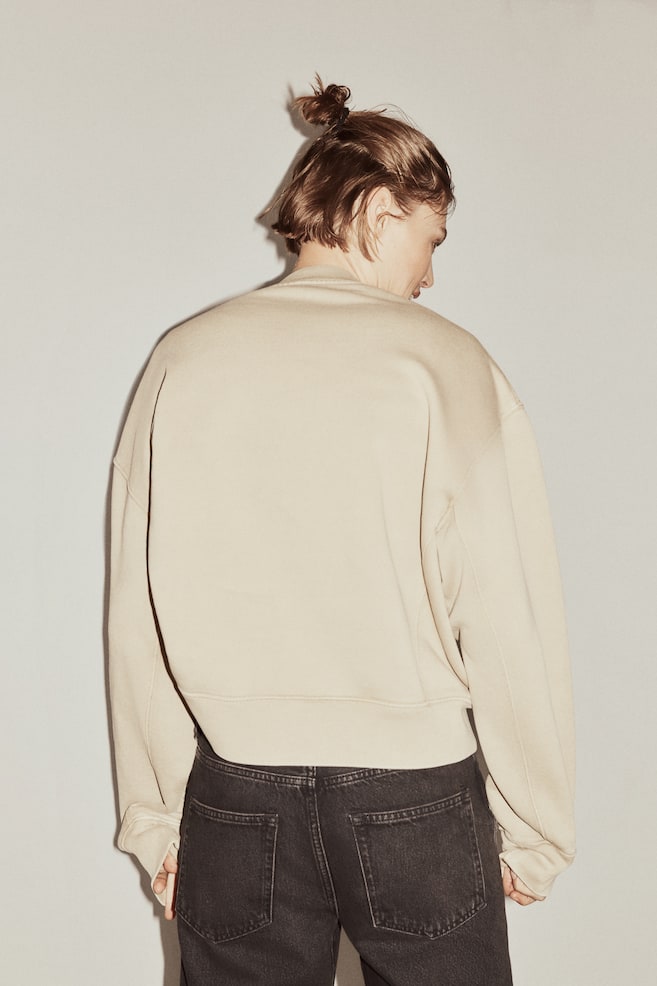 Cotton sweatshirt-Mole - 4