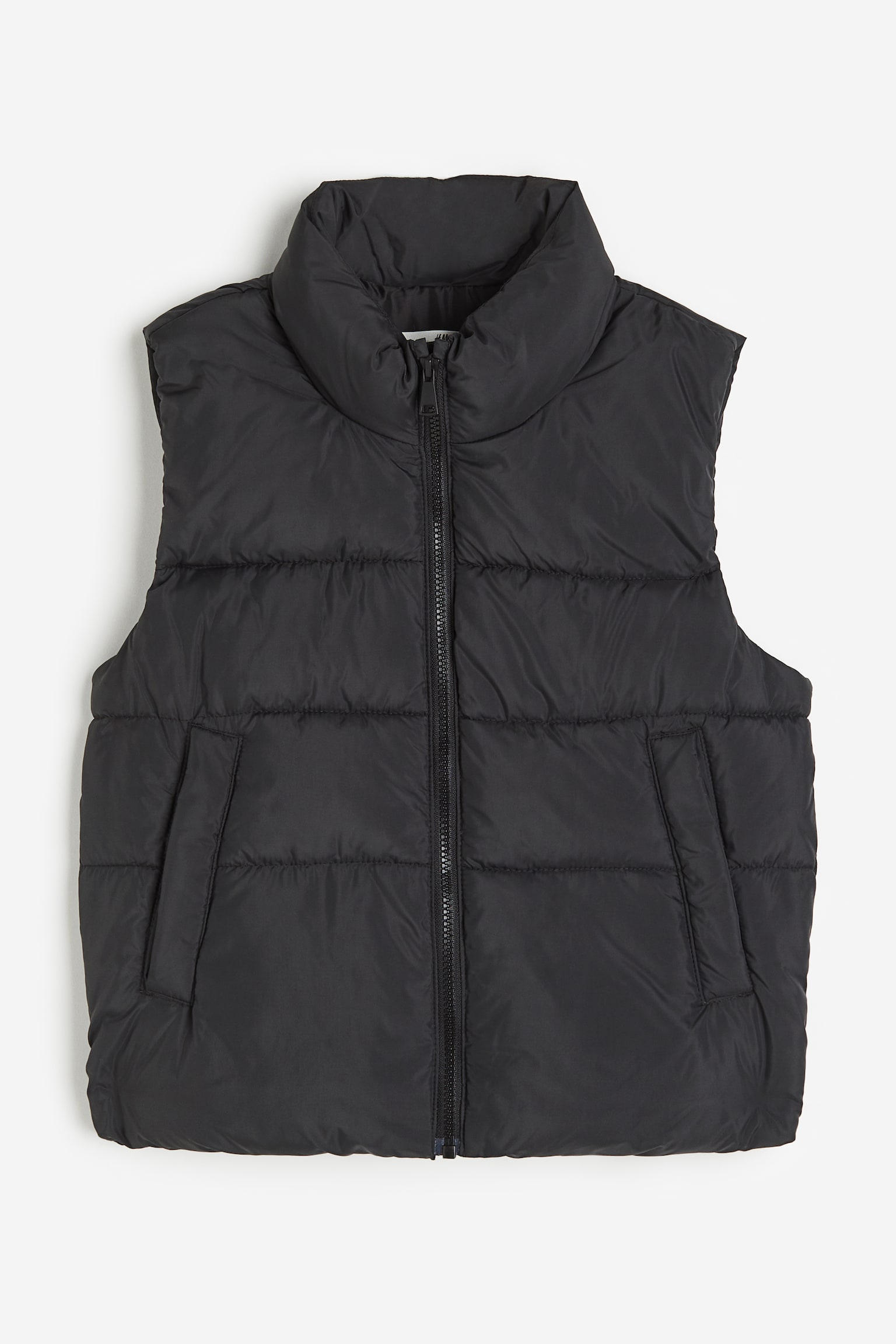 Puffer Vest - Black - 1