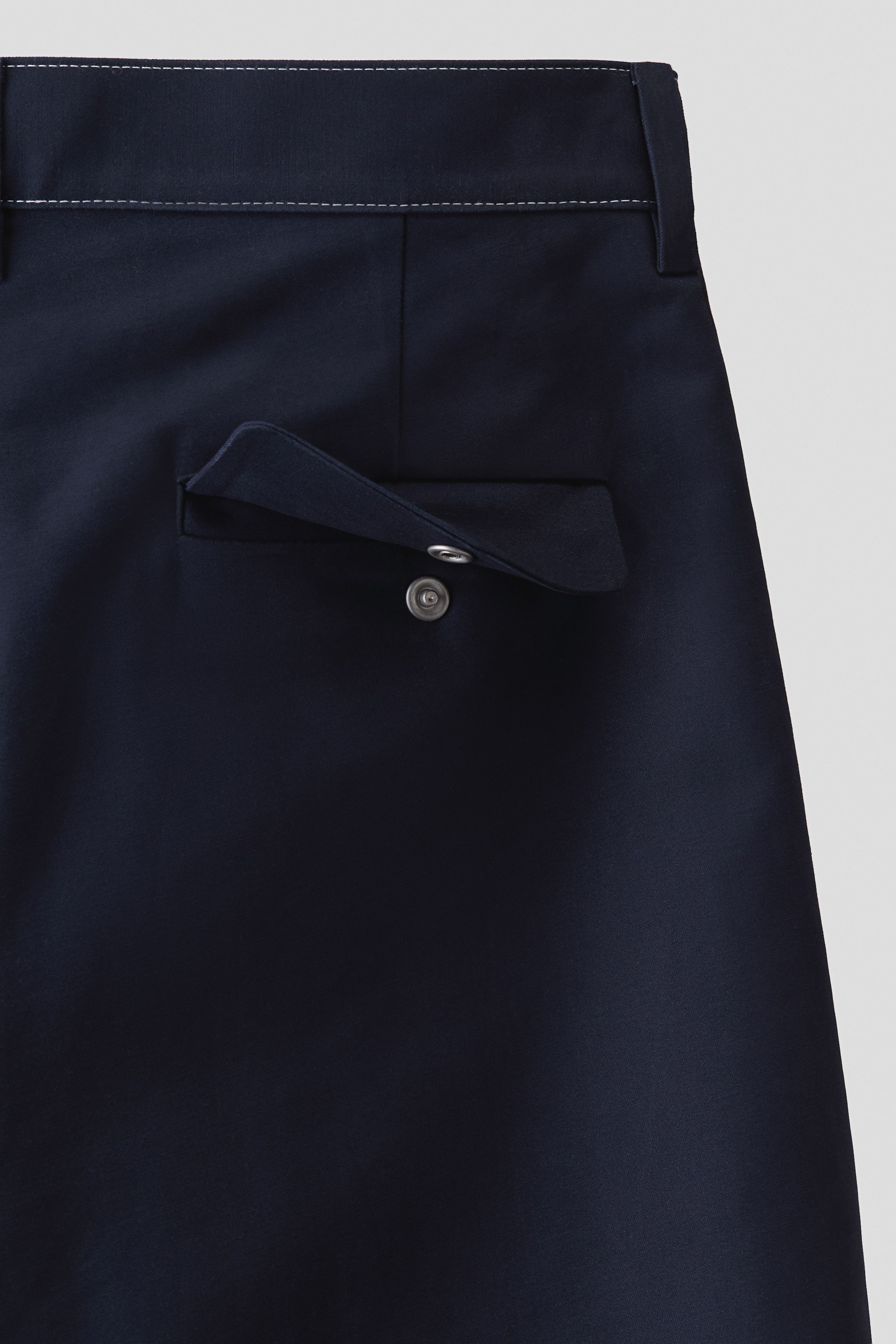 Loose-Fit Cotton Pants