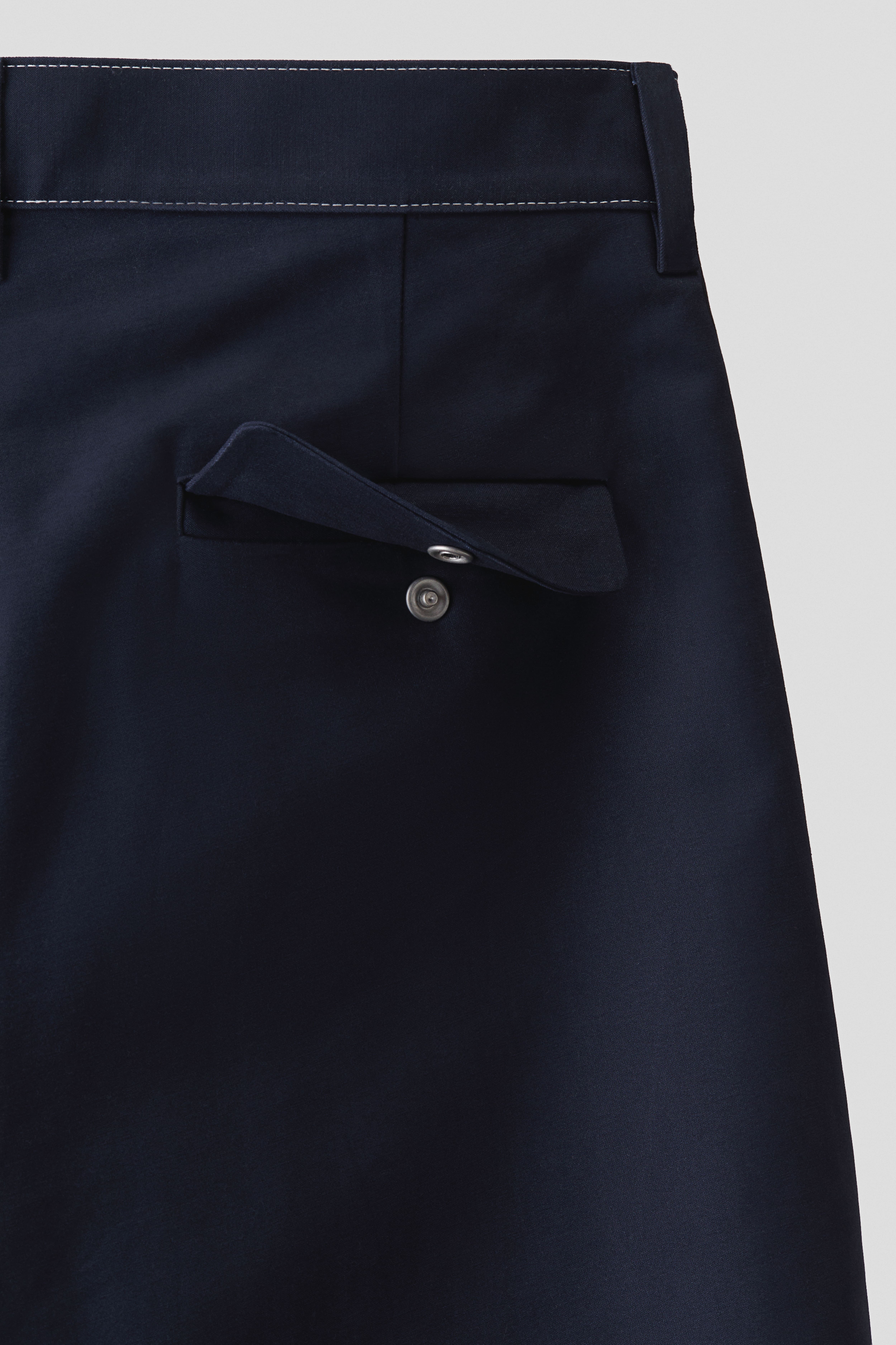Loose-Fit Cotton Pants
