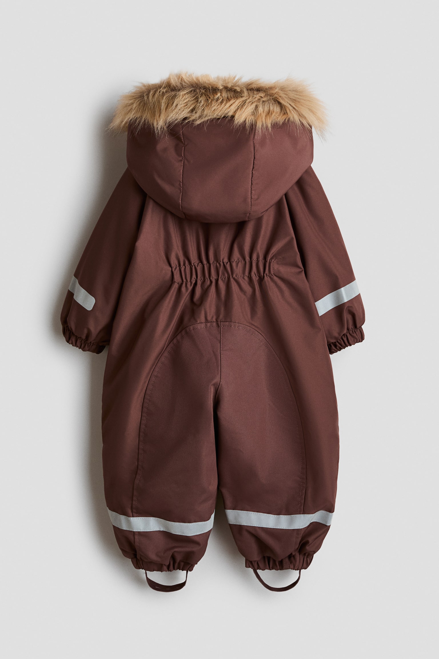 Детский комбинезон H&M Water-Repellent Snowsuit, цвет: Коричневый — фото 7