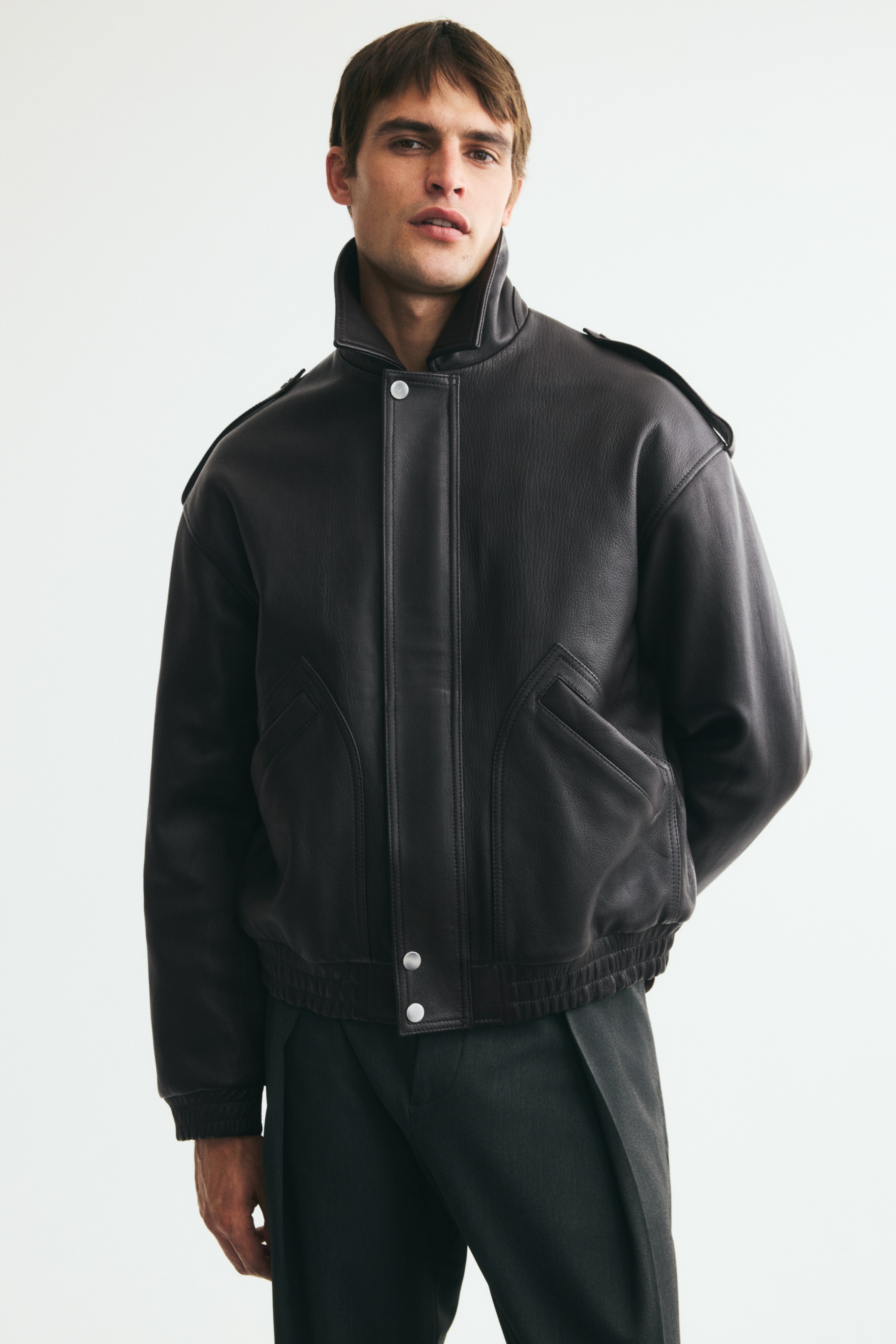 Blouson en cuirModèle