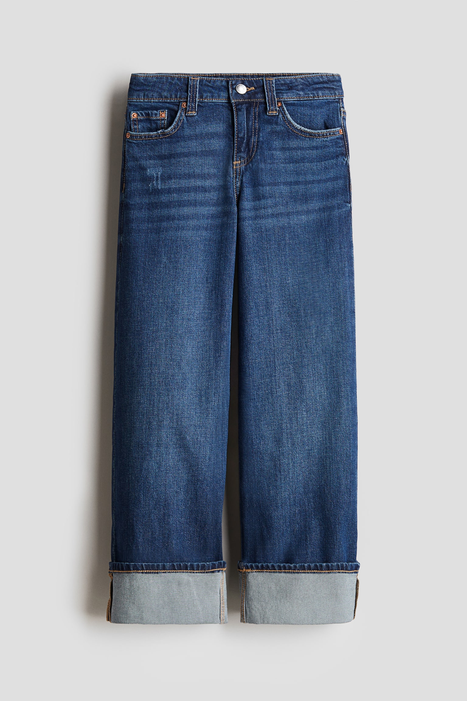 Wide Leg Low Jeans - Denim blue/Denim blue/Dark denim purple - 2