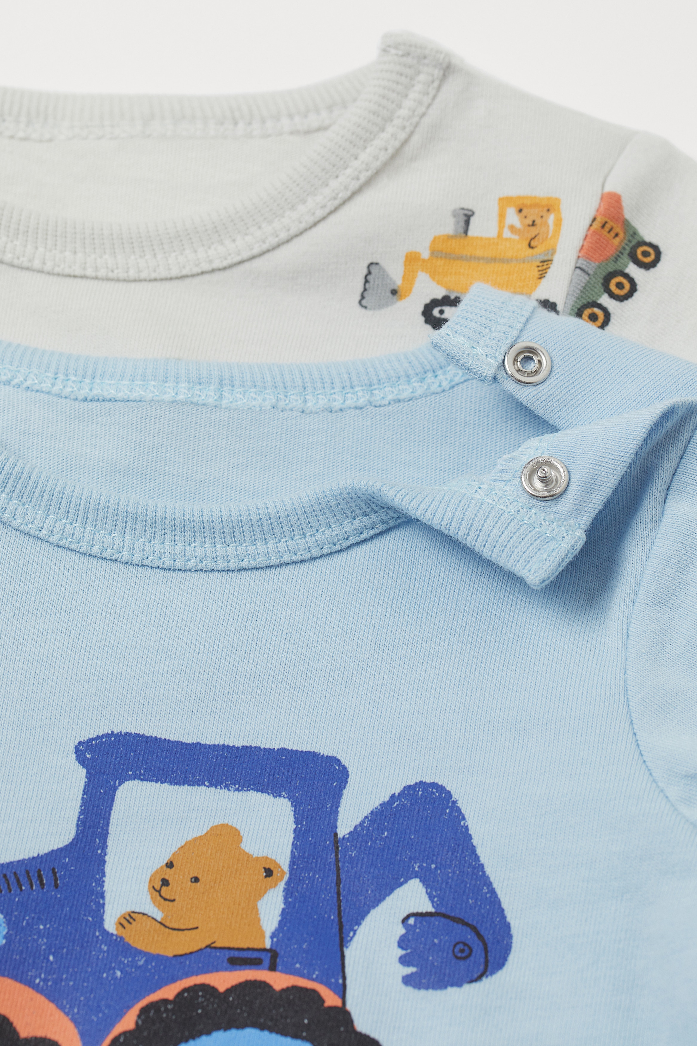 パジャマ 2組セット - ライトブルー／ディガー - Kids | H&M JP