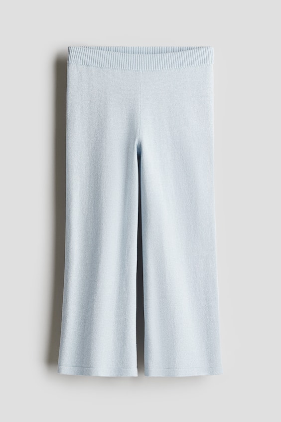 Детские леггинсы H&M Fine-Knit Glittery Leggings