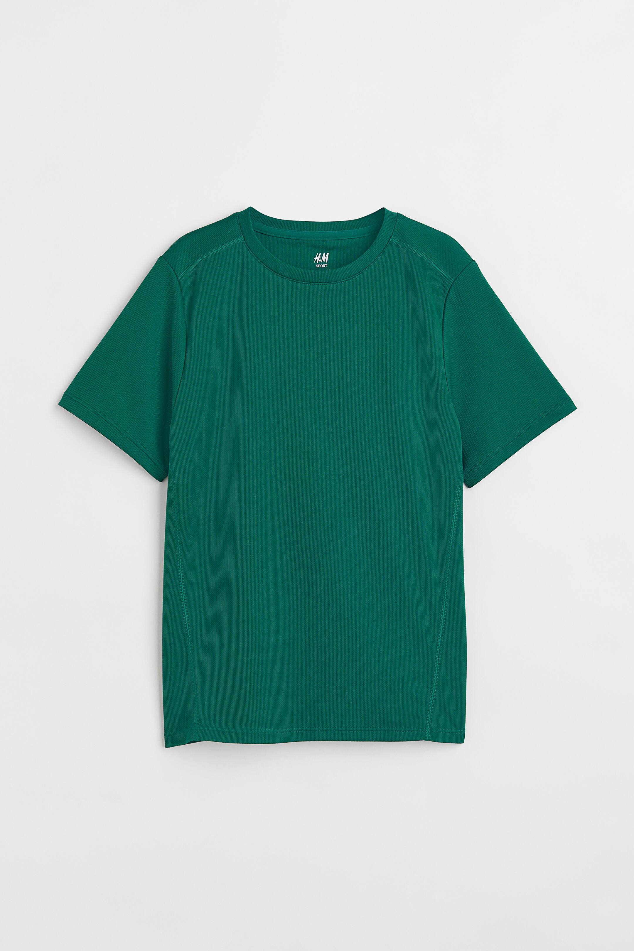 View larger image: Sports top - Dark green - Kids | H&M 1