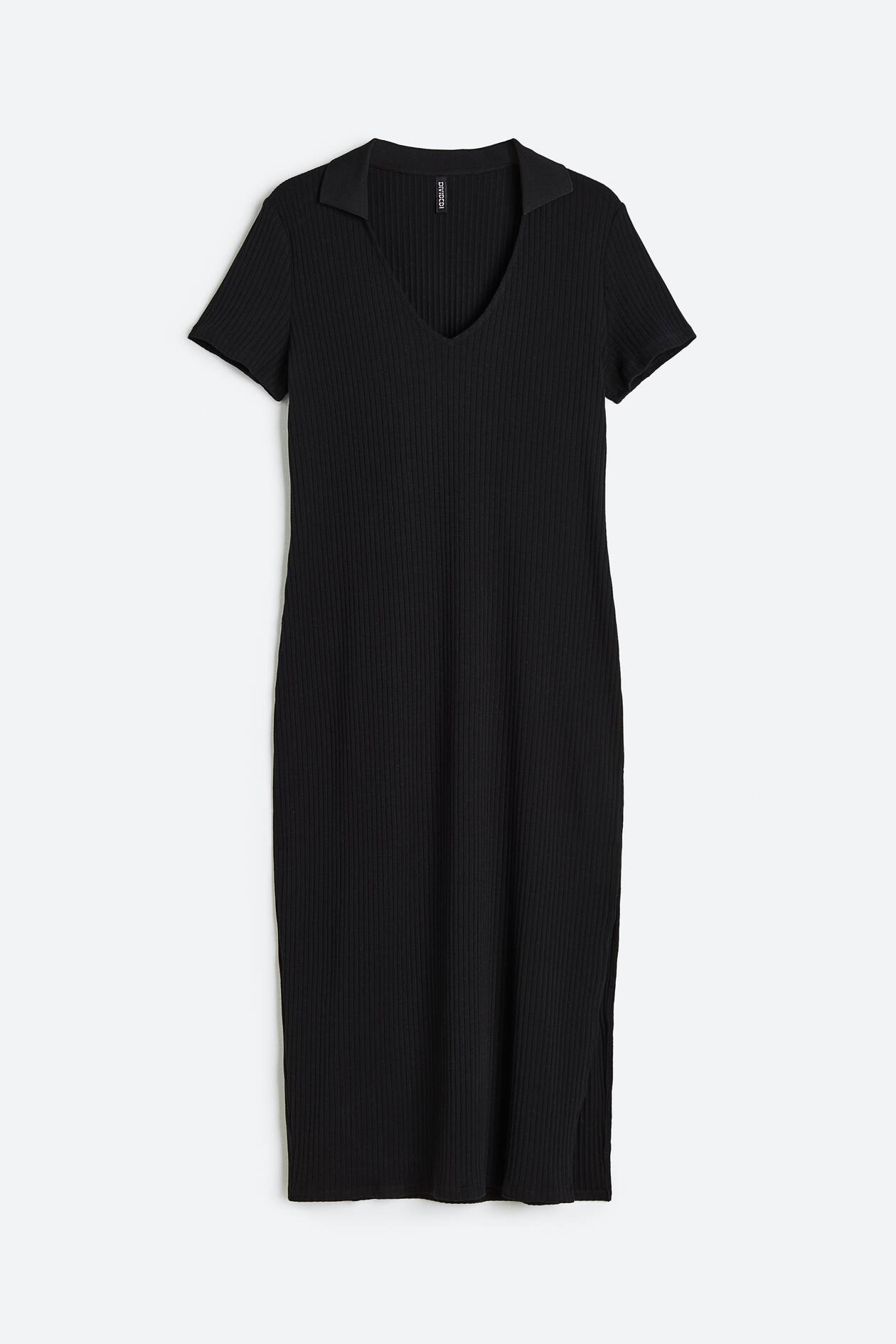 H&M Black & White Bodycon Dress main image 0