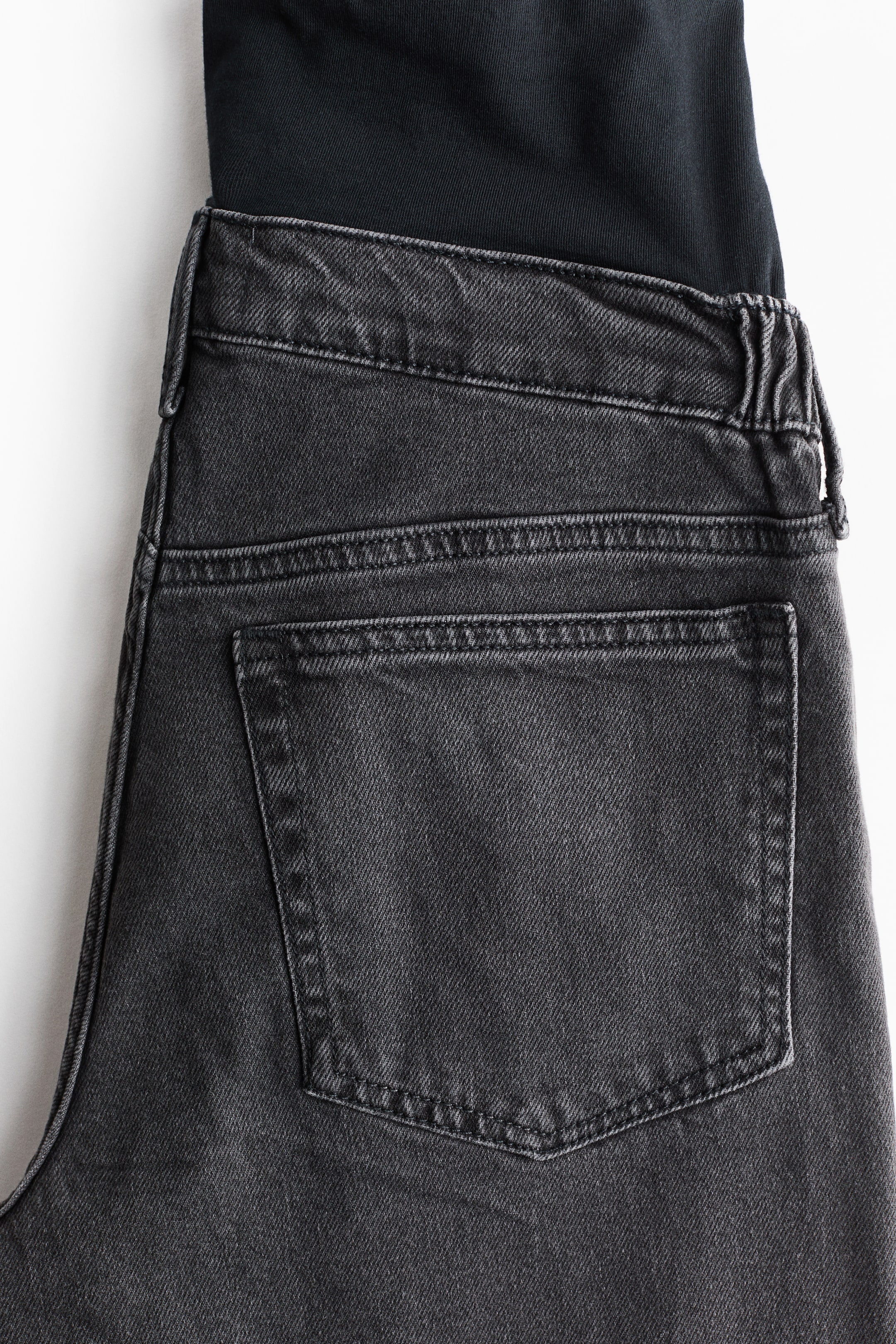View larger image: MAMA Straight jeans - Dark denim grey - Ladies | H&M HK 6