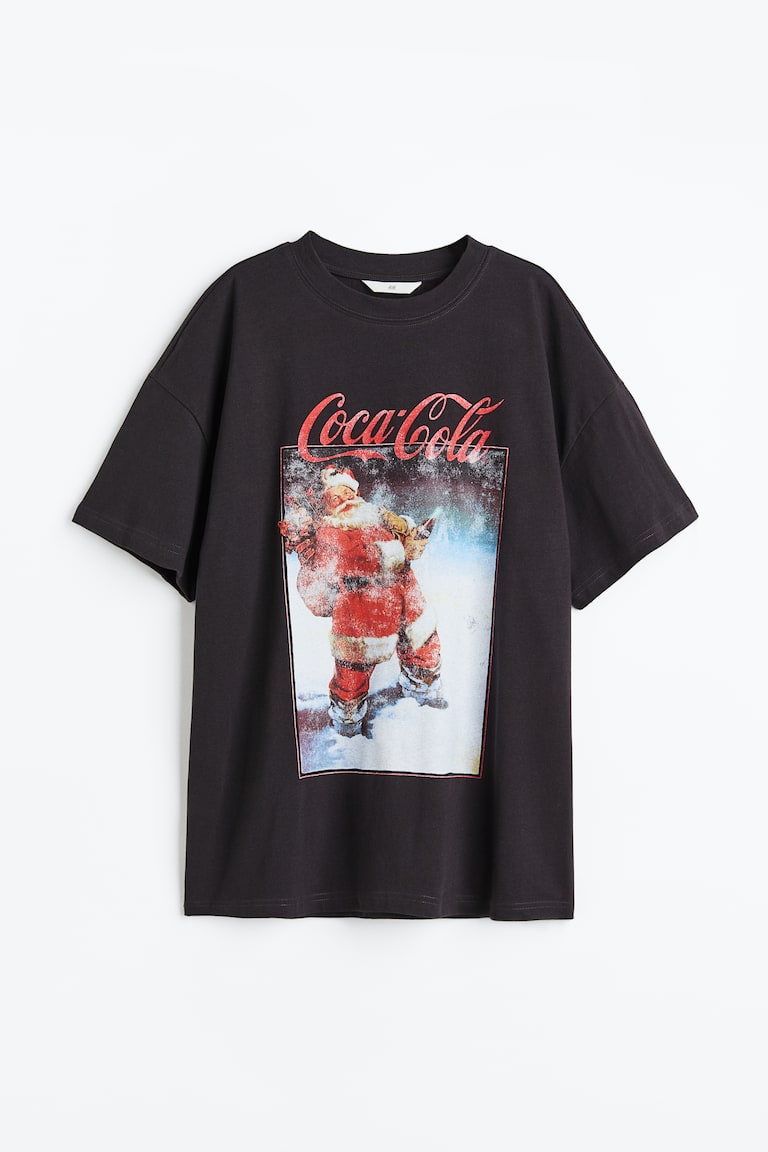 T-shirt imprimé 'Coca-Cola' - rouge - - 13.00