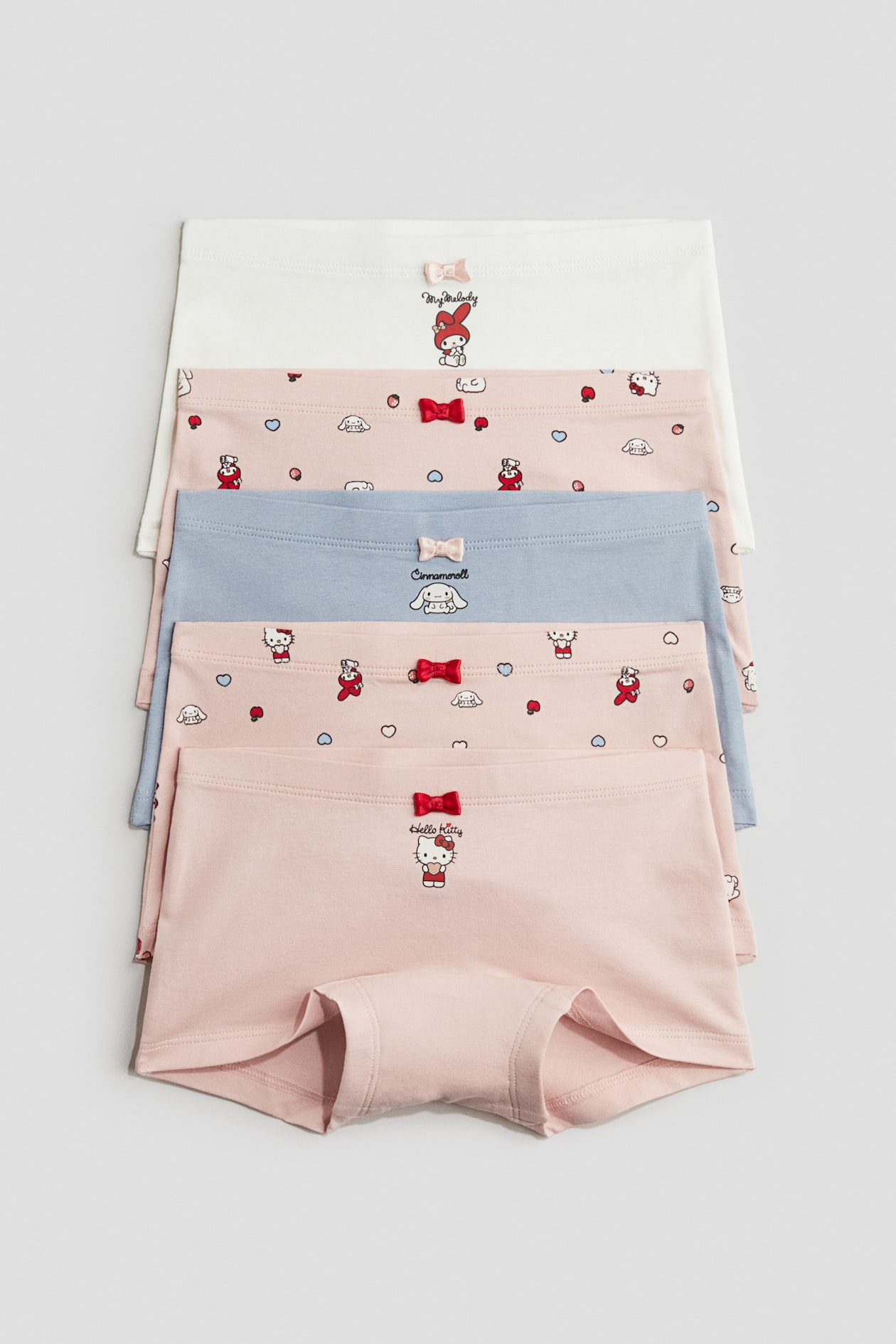 Pack bragas bóxer de algodón Rosa/Hello Kitty NIÑOS H&M ES