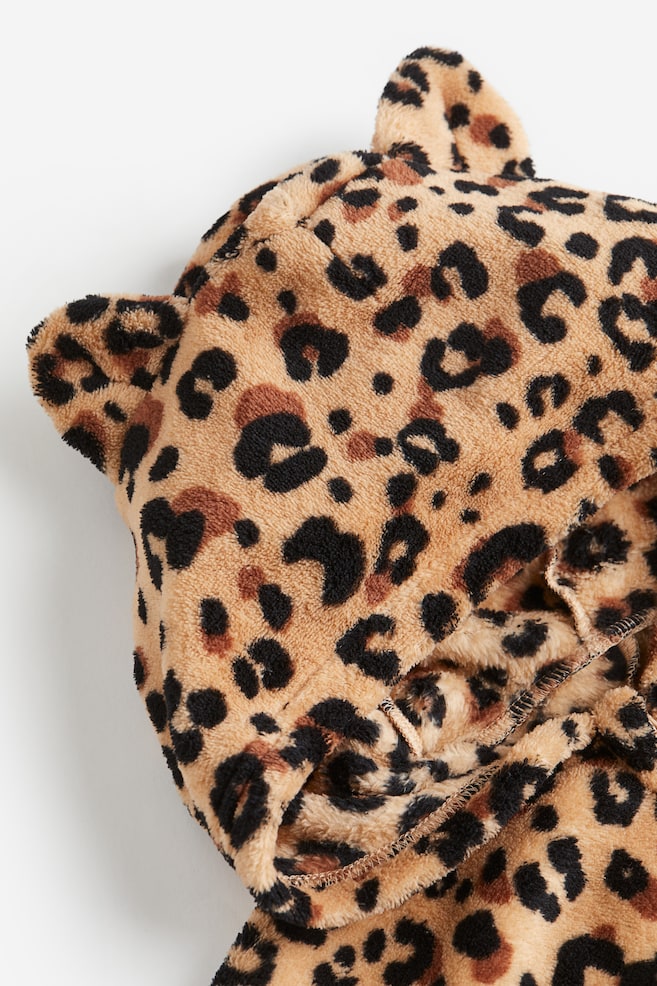 Combinaison d'animal - Beige/motif léopard/Turquoise/motif - 2