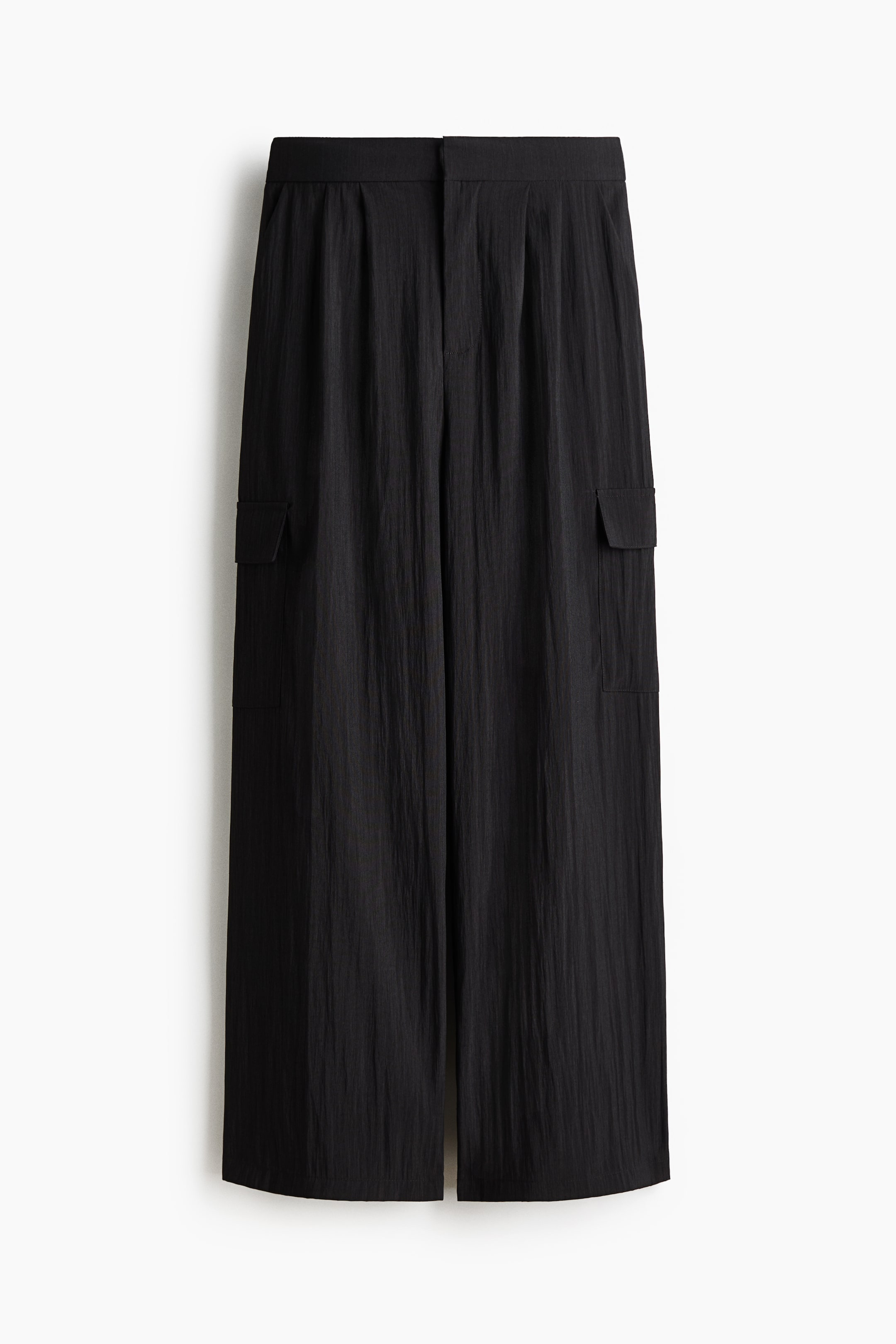 View larger image: Wide cargo trousers - Dark grey - Ladies | H&M IN 1