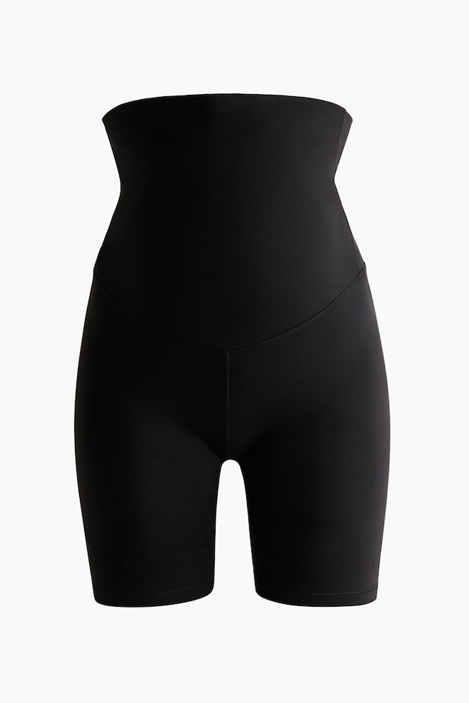 MAMA Before & After Sykkelshorts - Sort - 1