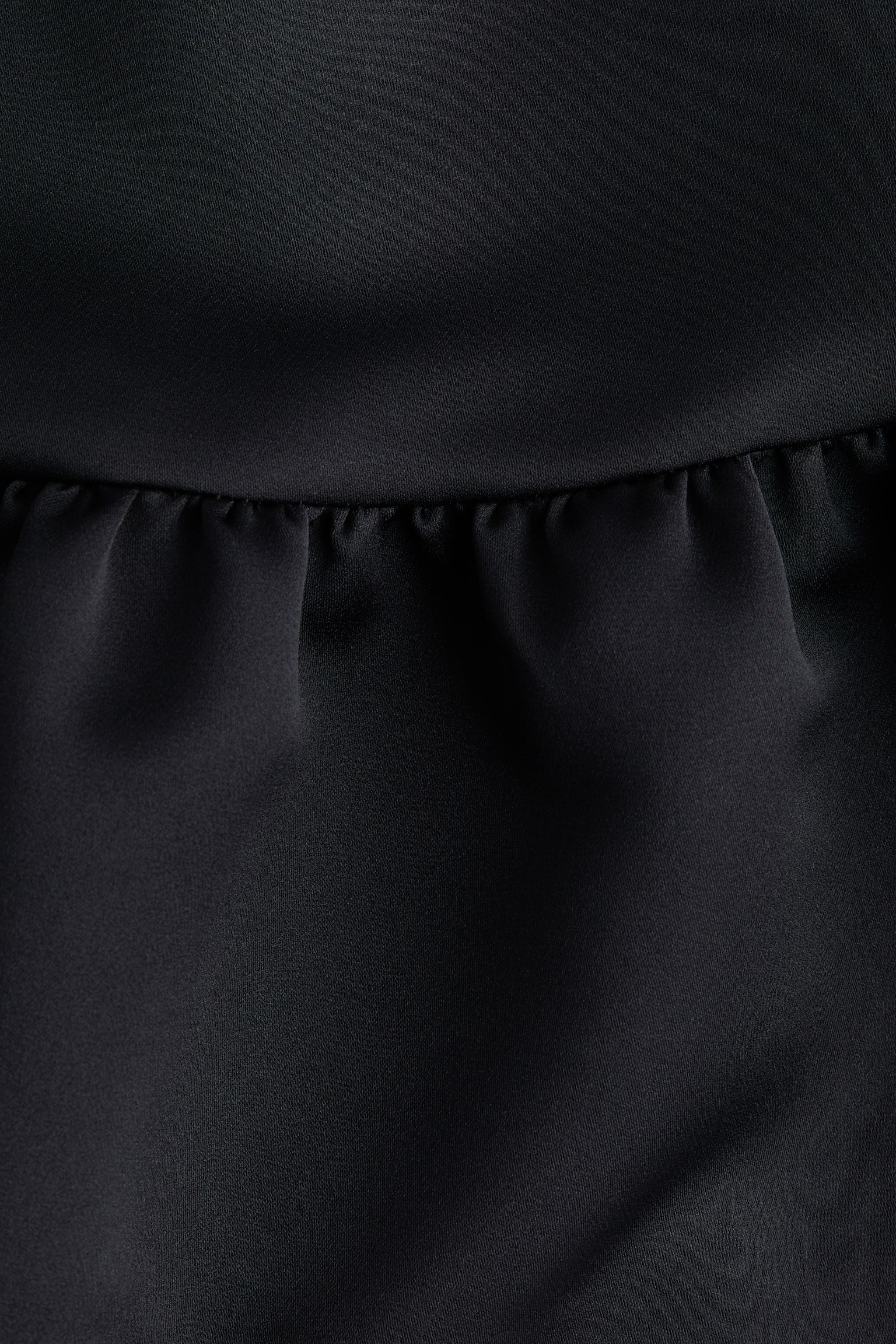 Zvonová minisukňa - Čierna/Sivá/károvaná - 4