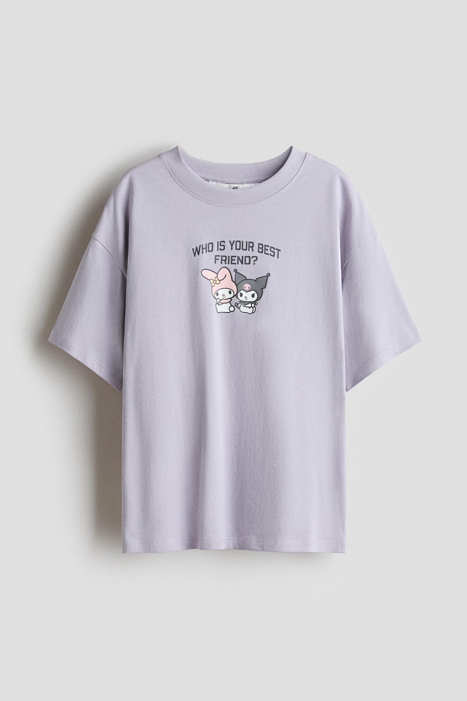 Cotton T-Shirt with Printed Motif - Dusty purple/Kuromi/Light green/SmileyWorld®/Light blue/SmileyWorld®/Pink/Lilo & Stitch