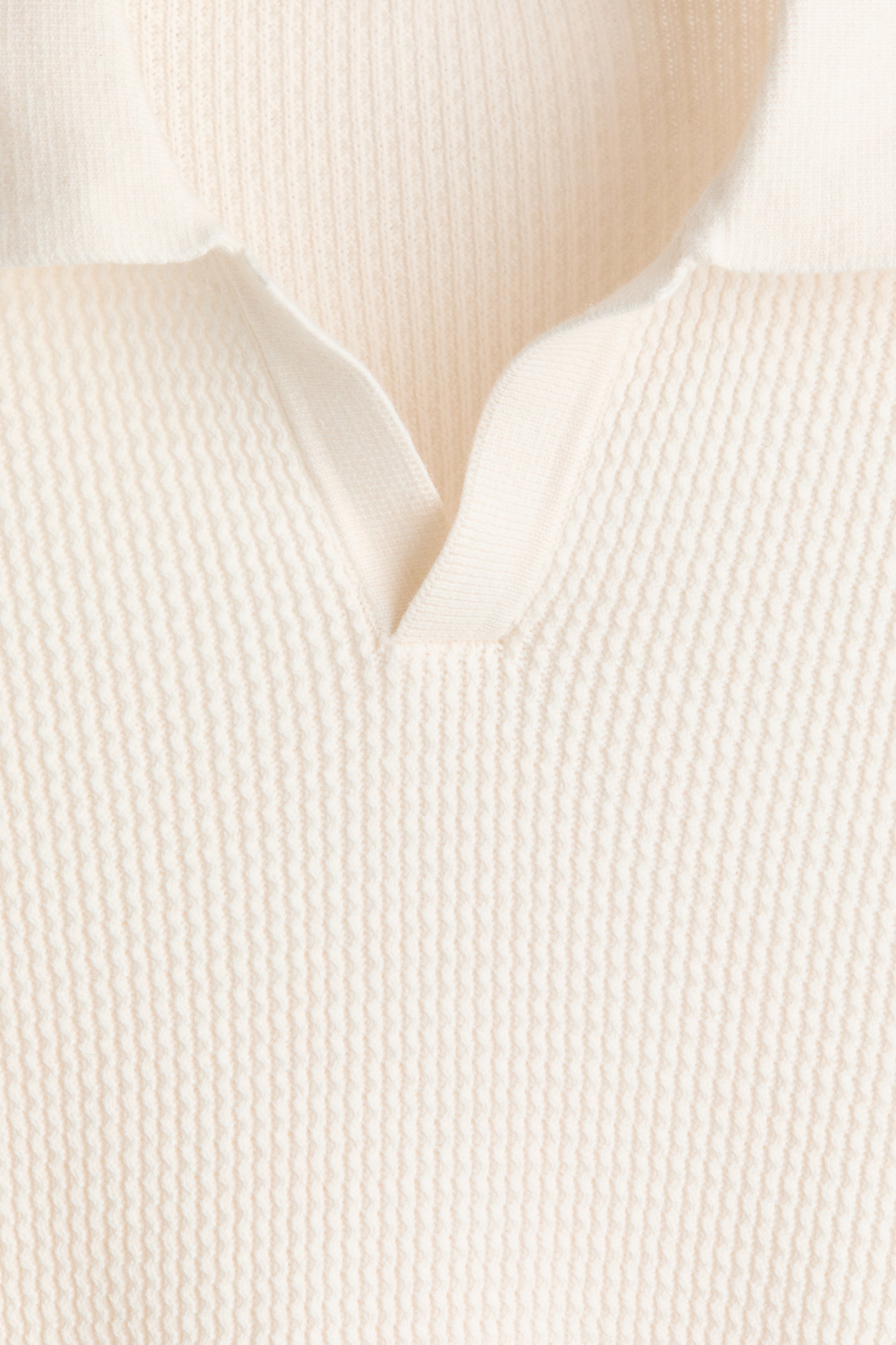 Relaxed-Fit Knit Polo Shirt