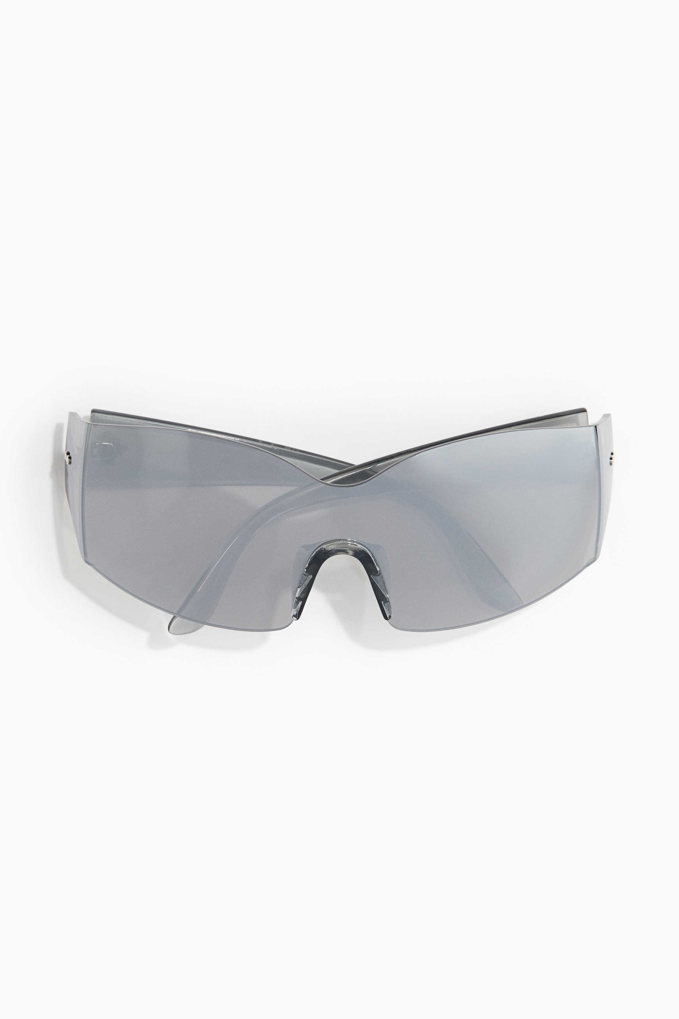 H&M Move - Ladies - Silver-coloured Sports sunglasses with chain