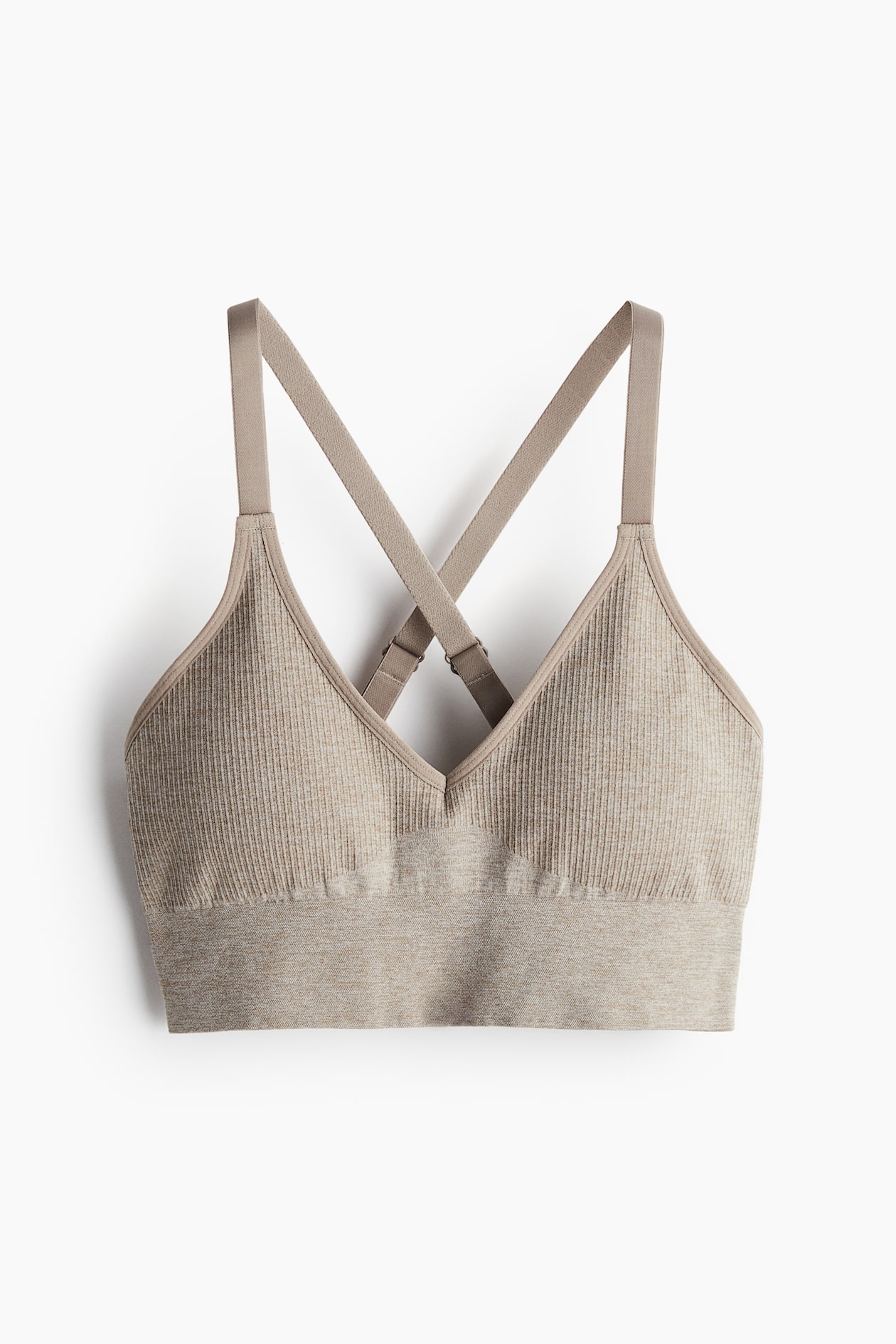 Seamless Medium-Support Sports Bra with DryMove