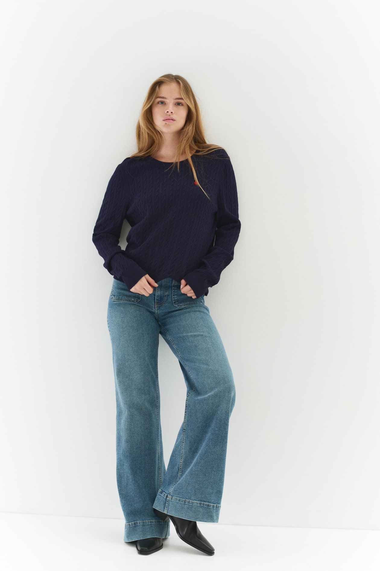 Cable-Knit Sweater - image 4