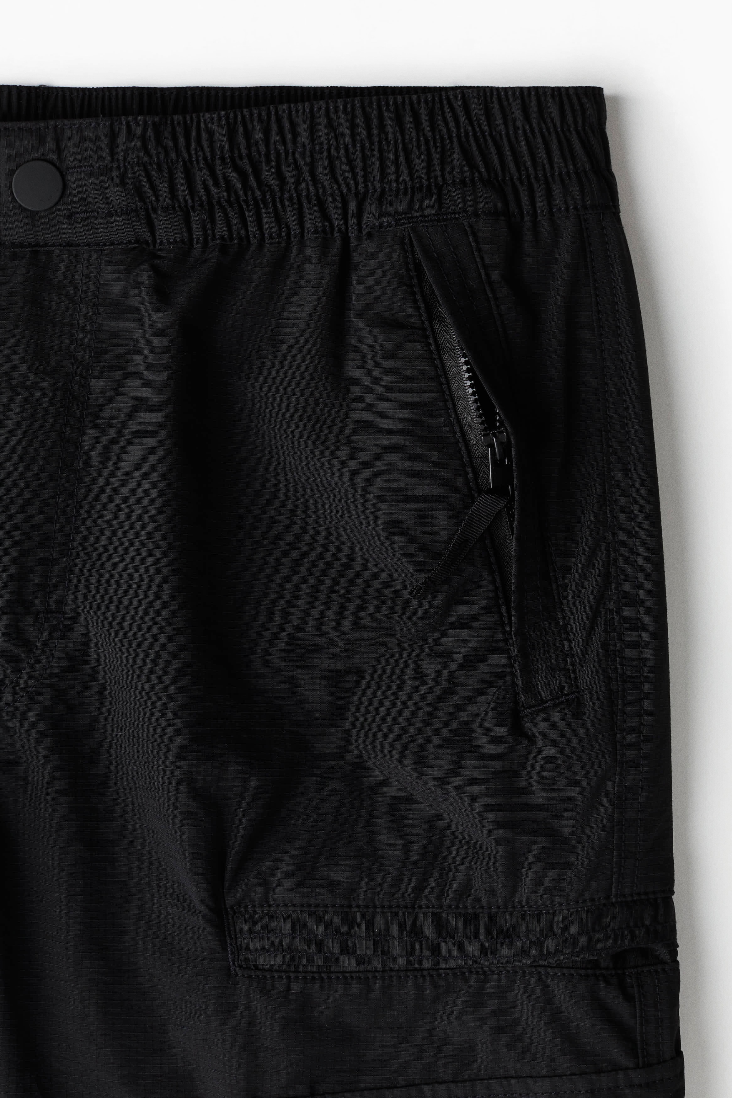 Regular Fit twill cargo trousers