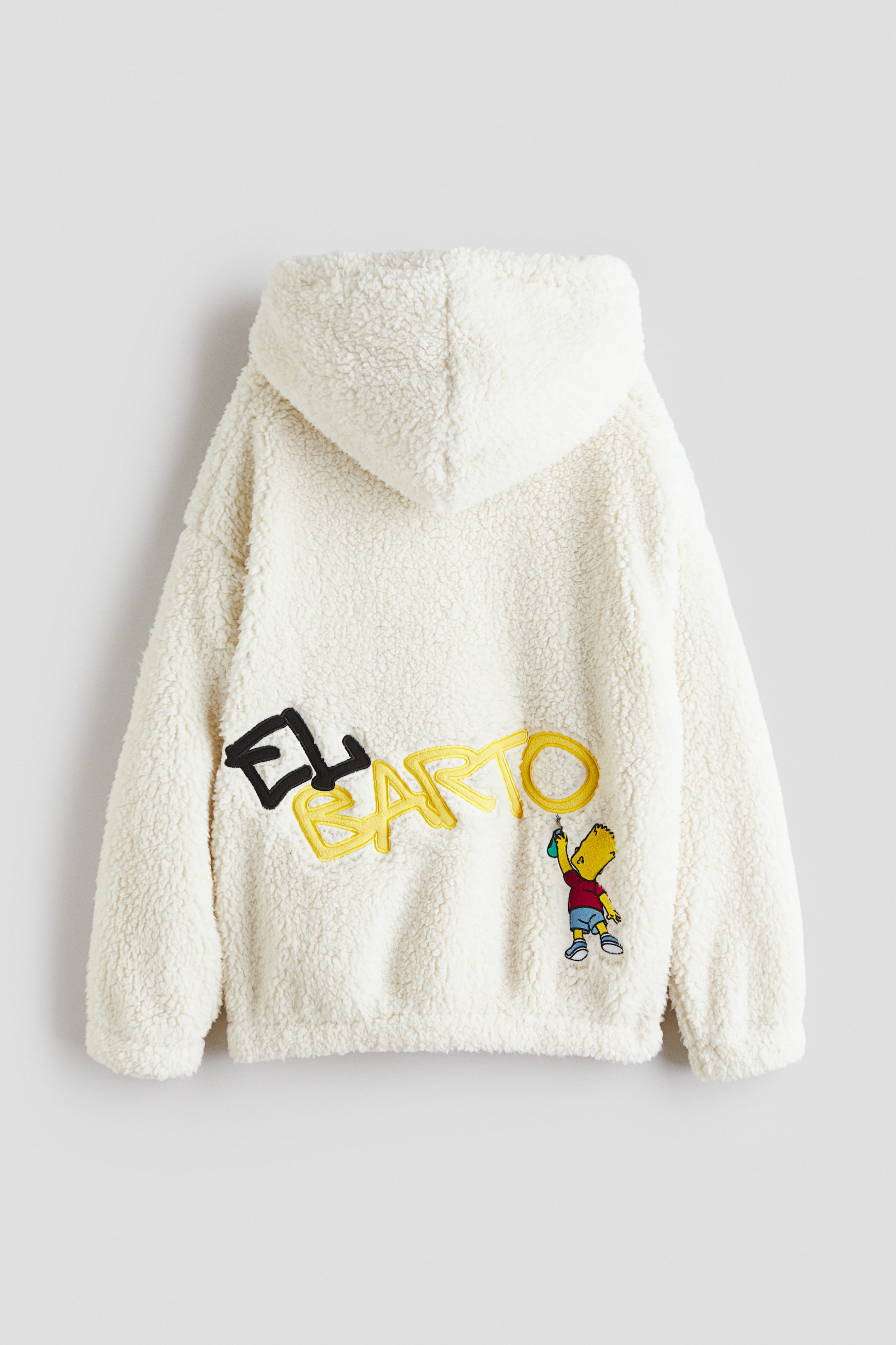 Детские худи H&M Teddy Fleece with Embroidered Motif — фото 2