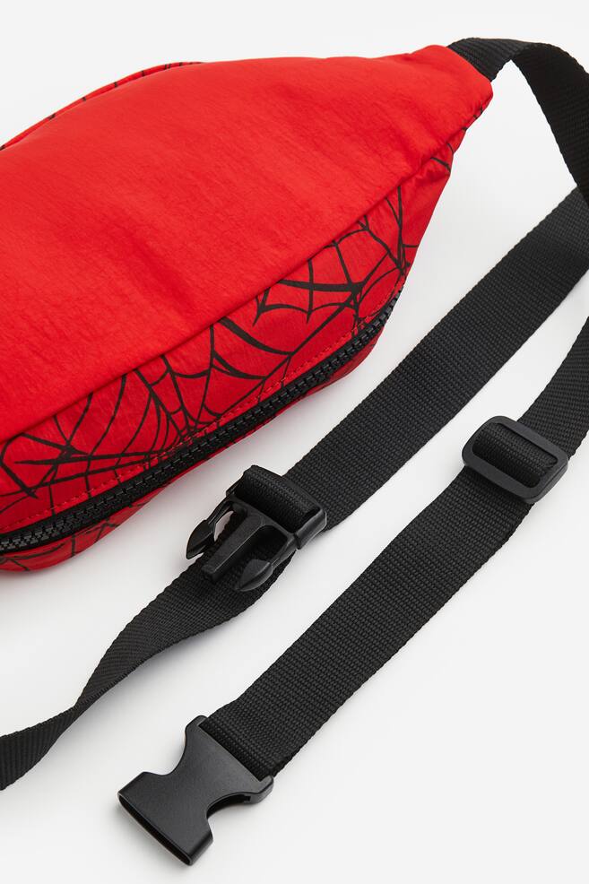 Bæltetaske med tryk - Klar rød/Spider-Man - 3
