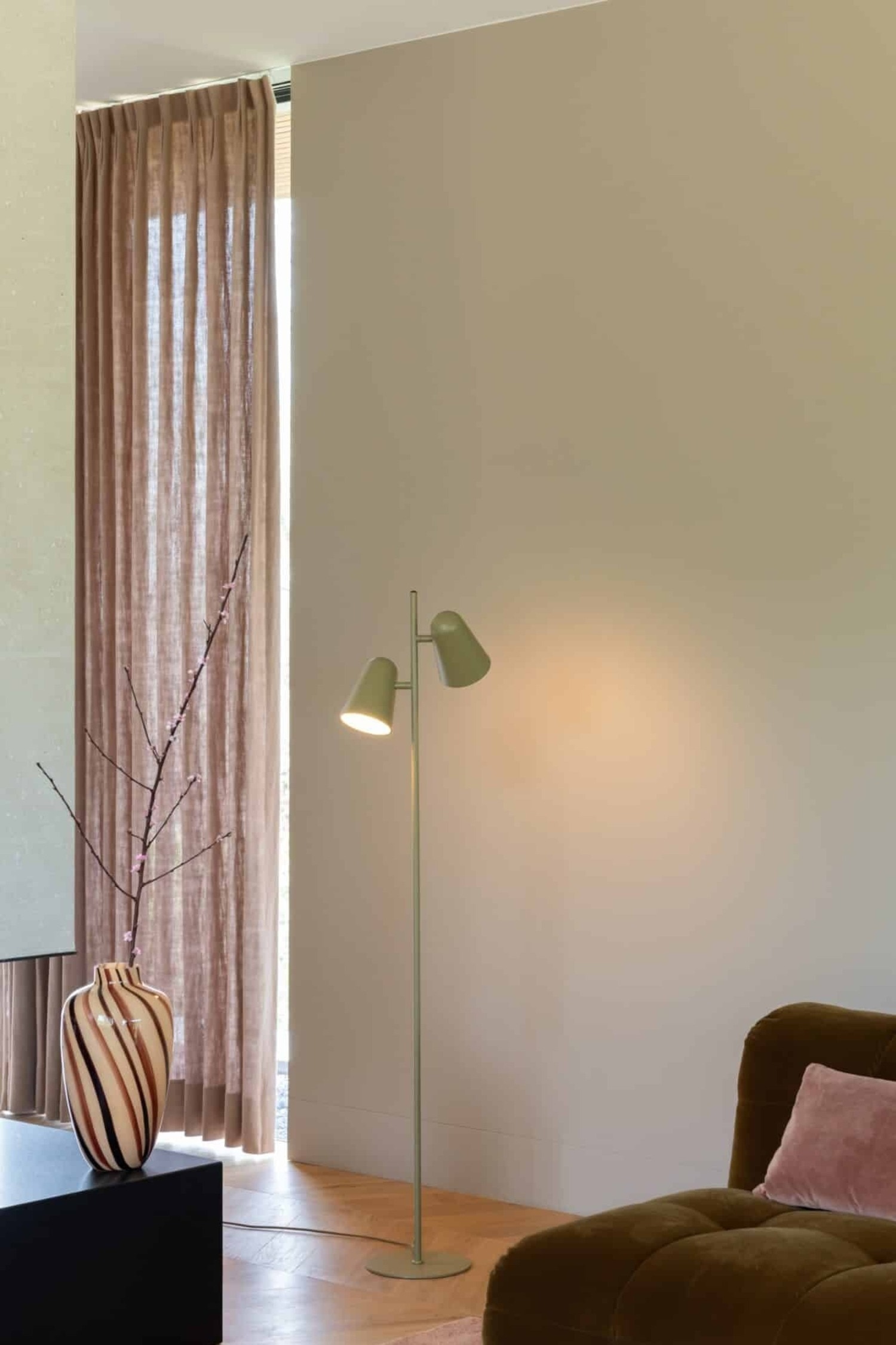 Salamanca Stehleuchte - Olivgrün