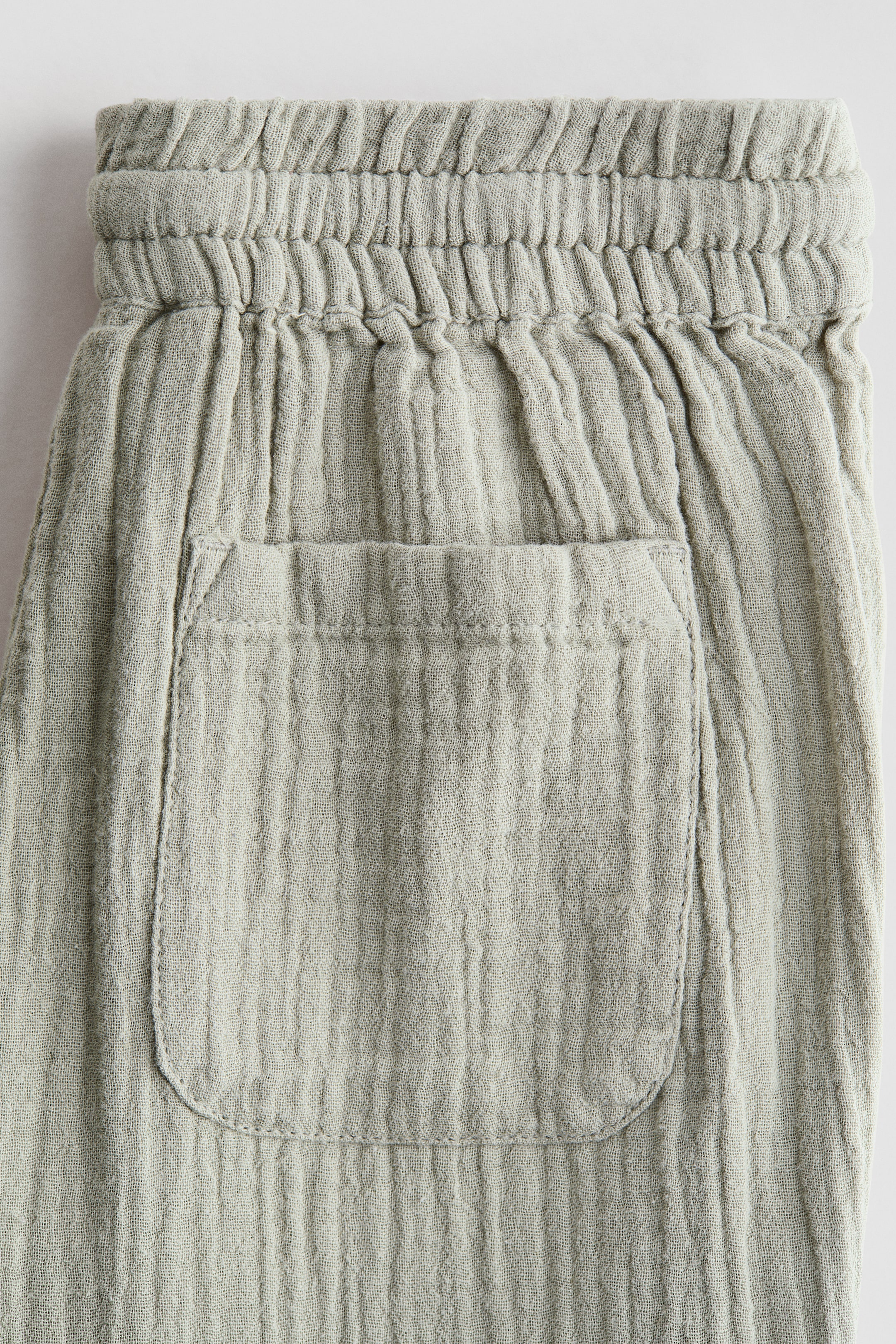 Cotton Muslin Joggers