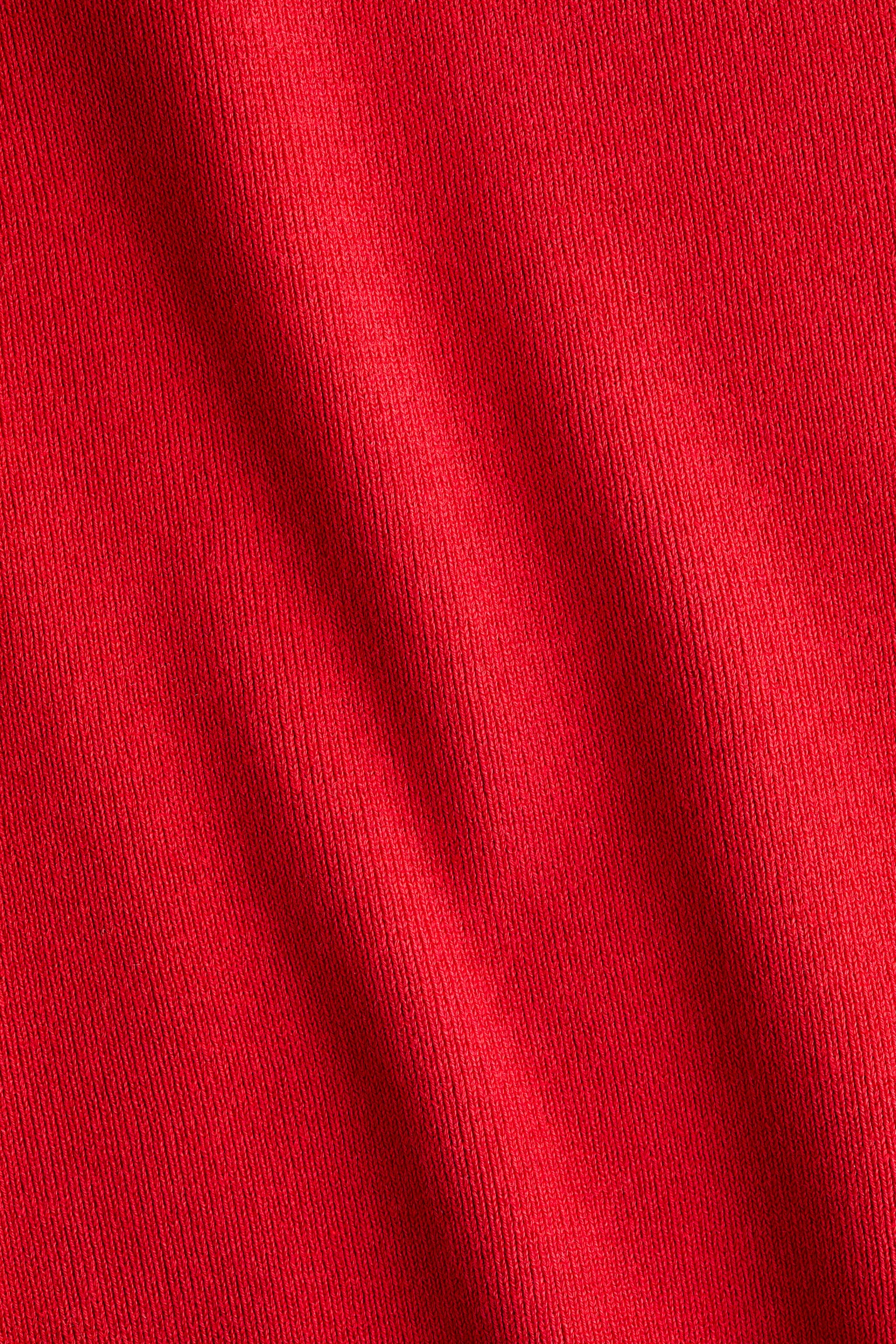 Fine-Knit T-Shirt - Red/Light pink/Burgundy - 3