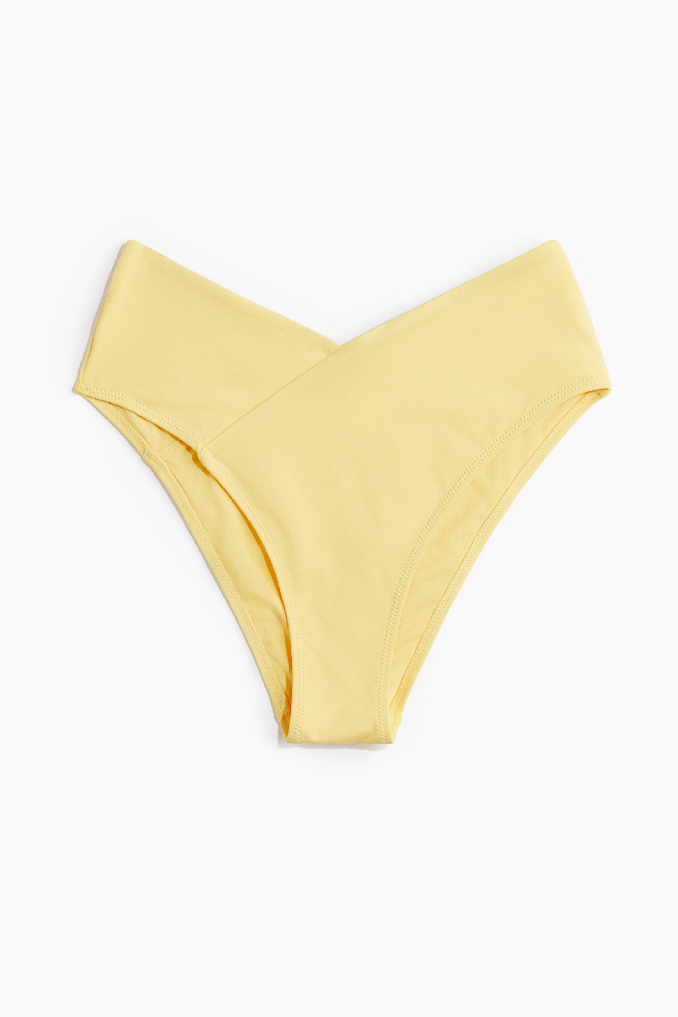 Bikinihousut High Rise Cheeky - Keltainen/Tummanruskea/Leopardipainatus/Viininpunainen/Himmeänvihreä/Vaaleanbeige/Leopardipainatus/Vihreä/Valkoinen/Tummanruskea