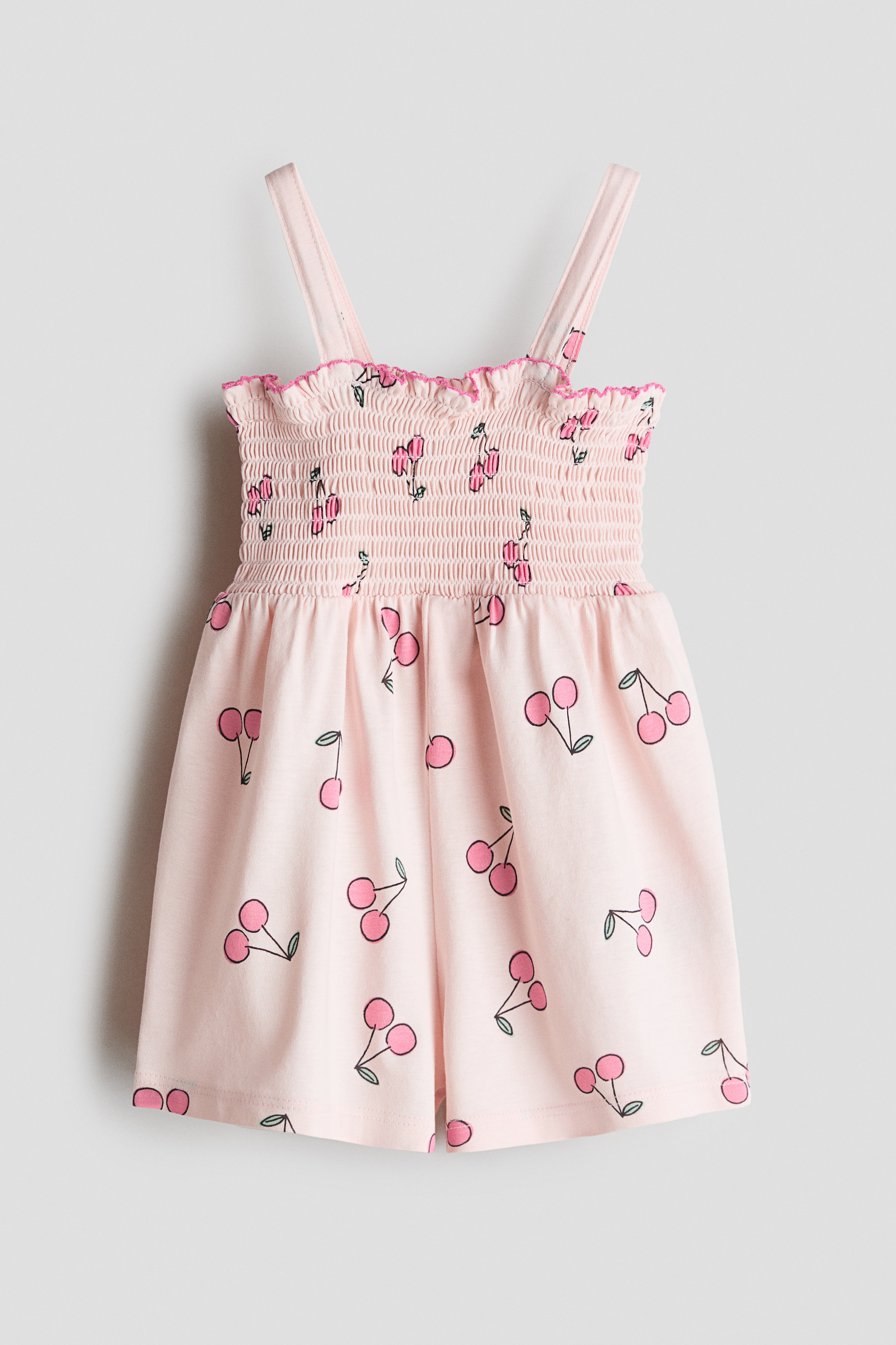 Cotton romper suitModel