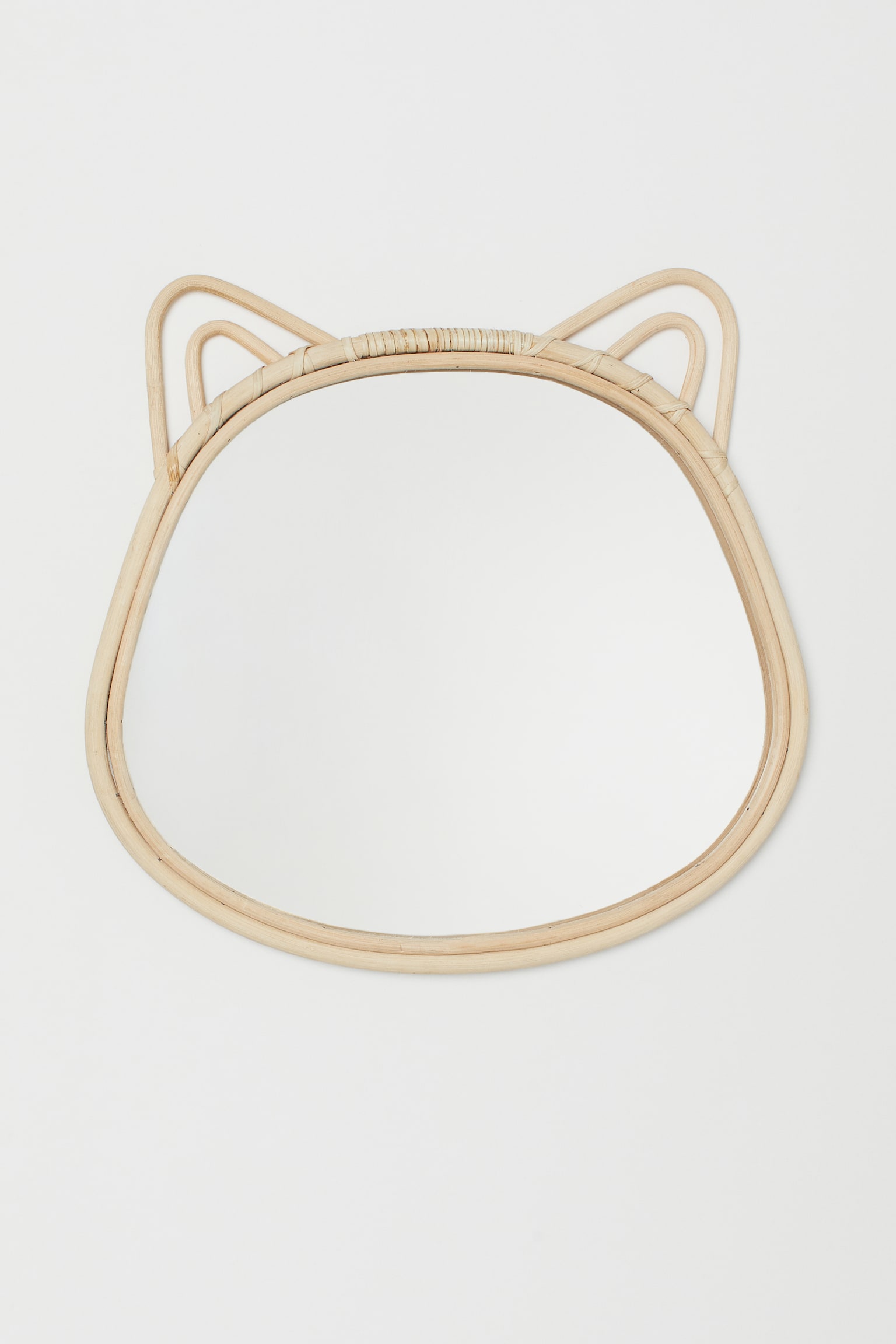 Shatterproof kids' mirror - Beige/Cat - 1